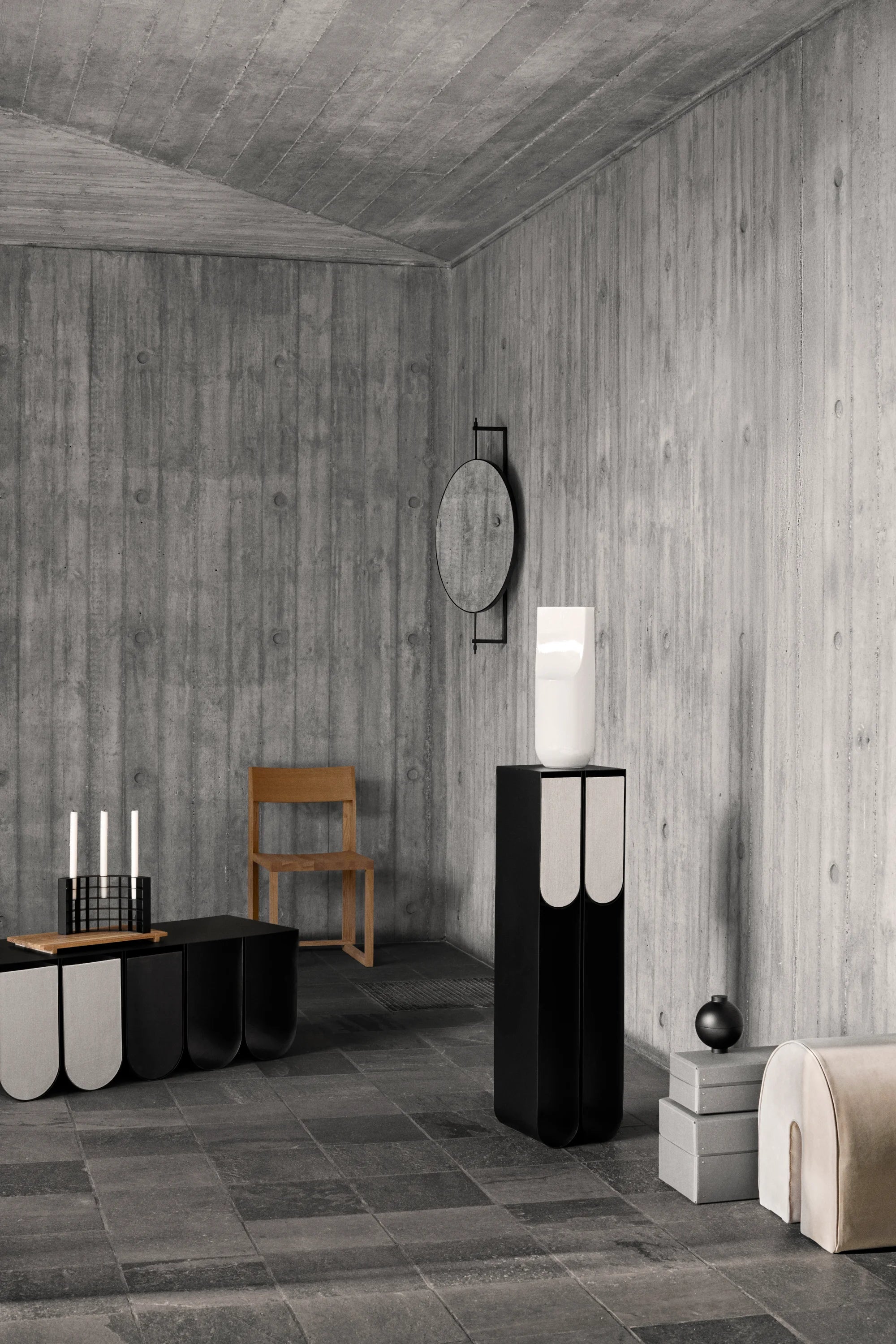 Curved Pedestal - THAT COOL LIVING