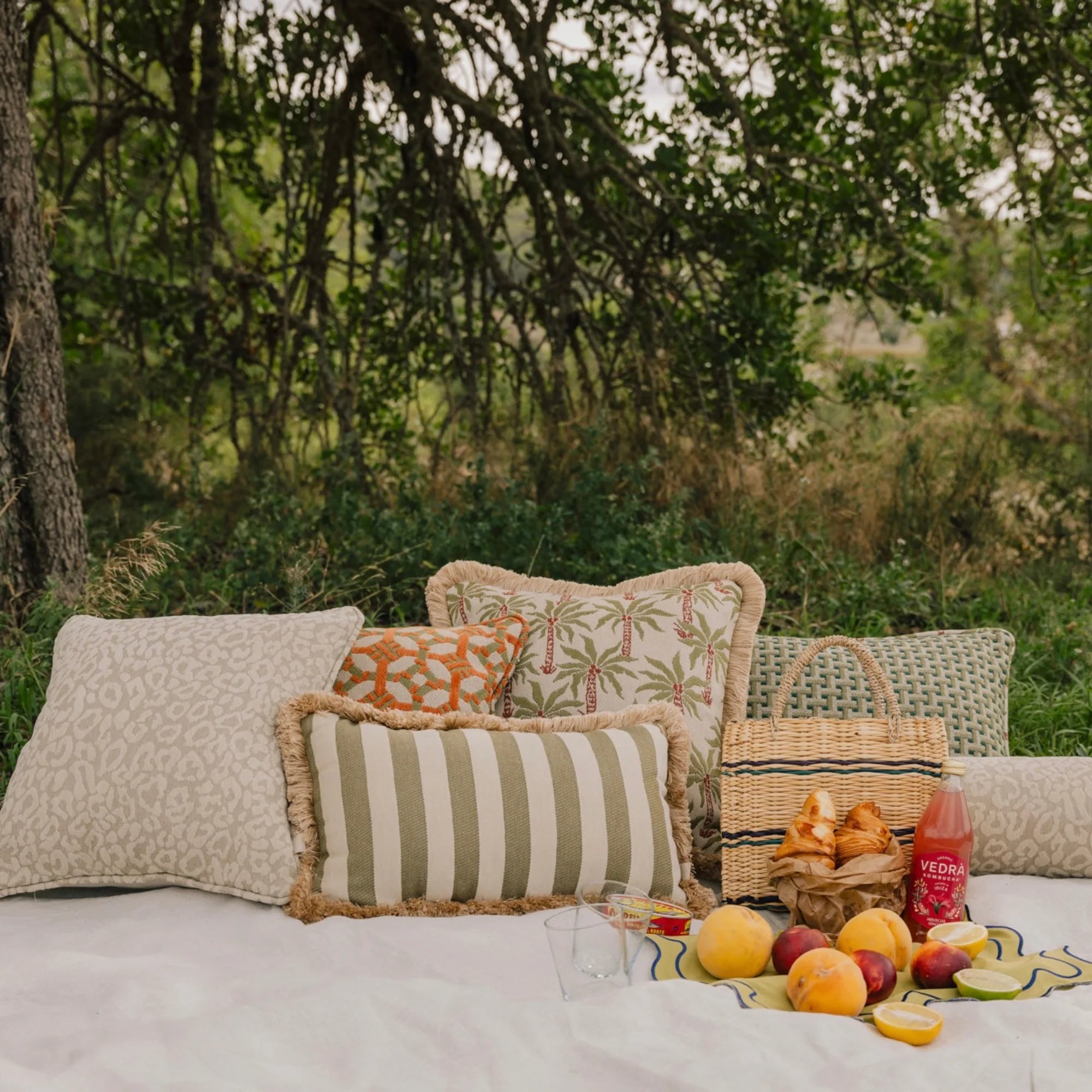 The Tropical Sunset Cushion Set - S - THAT COOL LIVING
