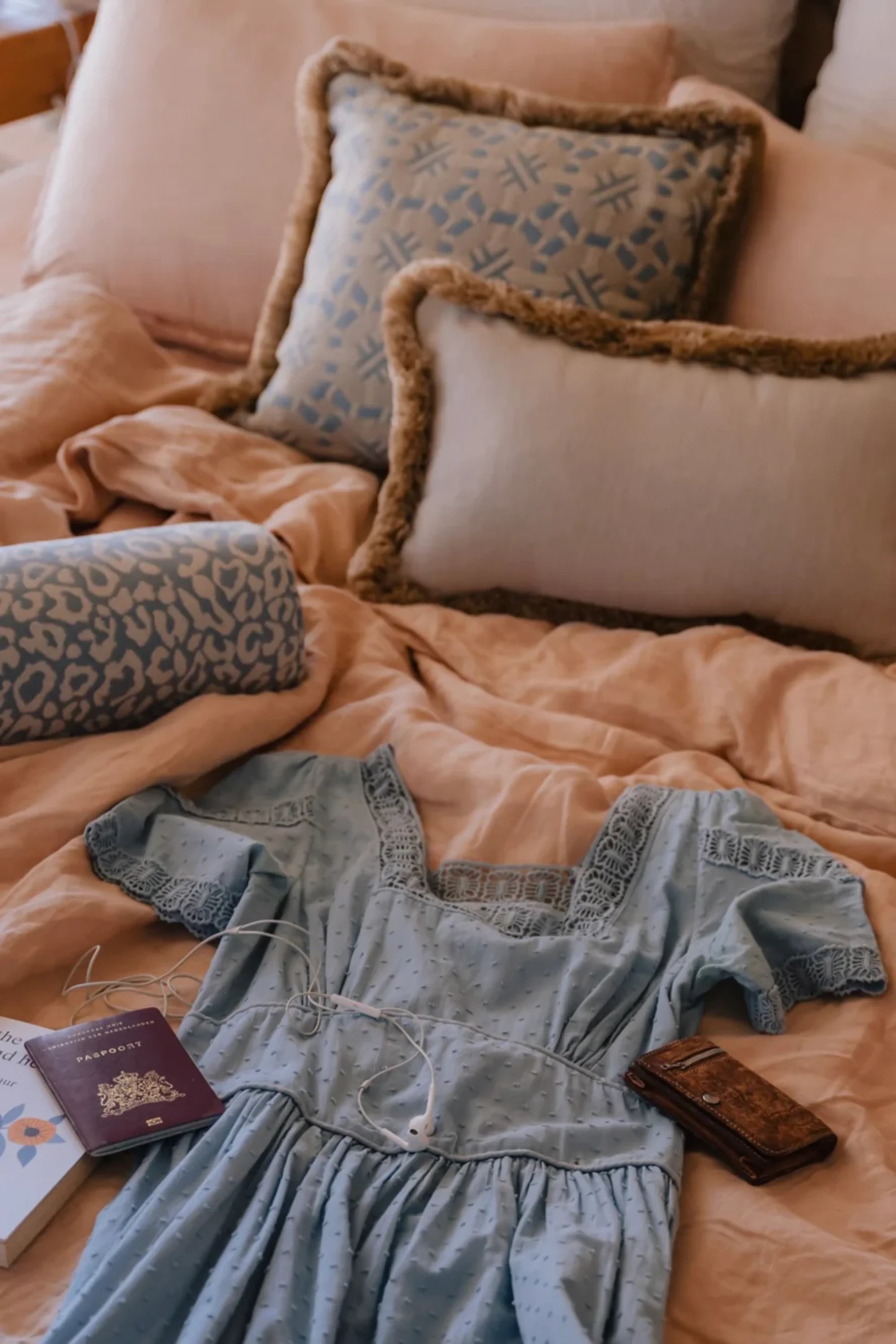 Maya Bolster Pillow by Palais - THAT COOL LIVING