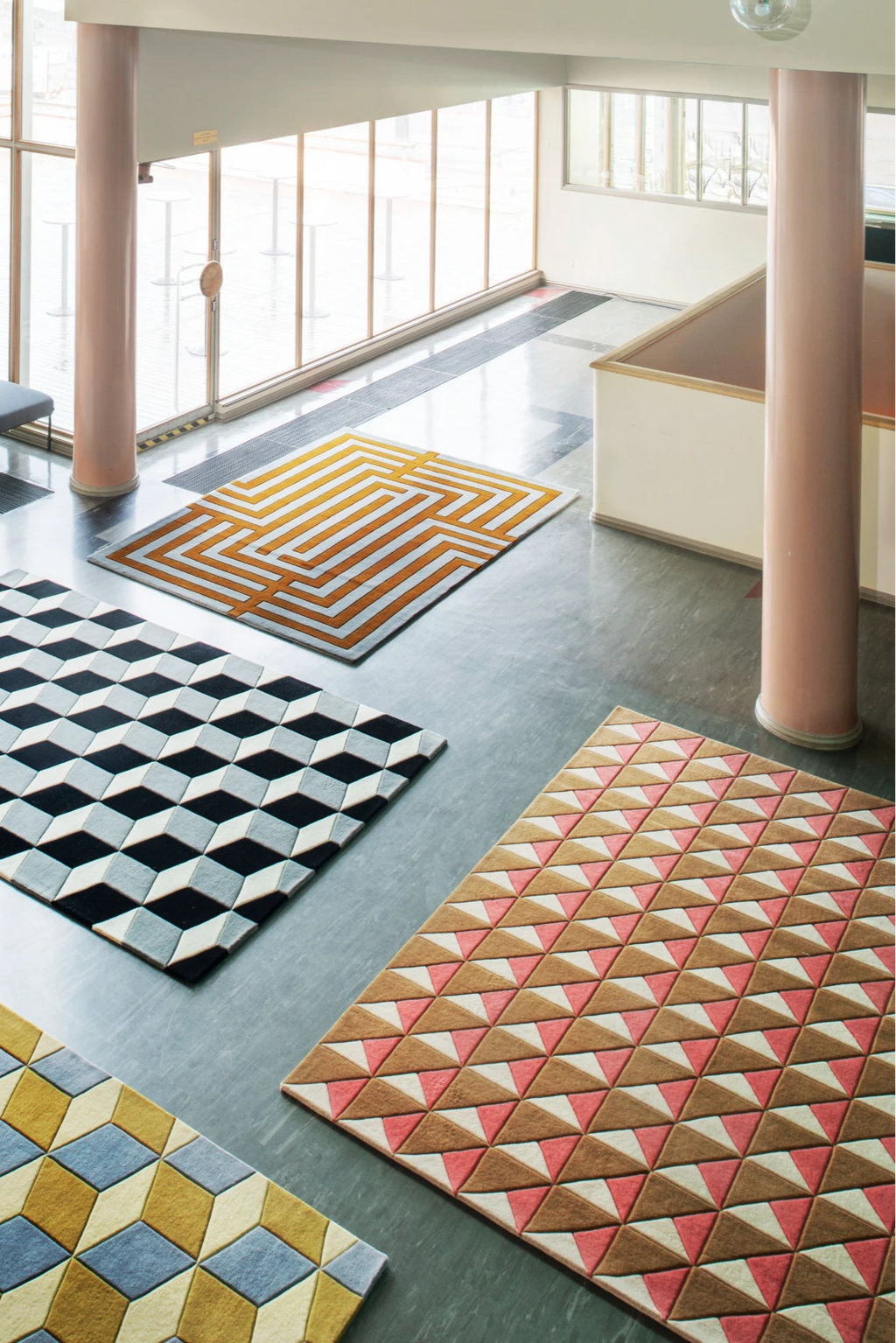 Illusion Wool Rug - THAT COOL LIVING