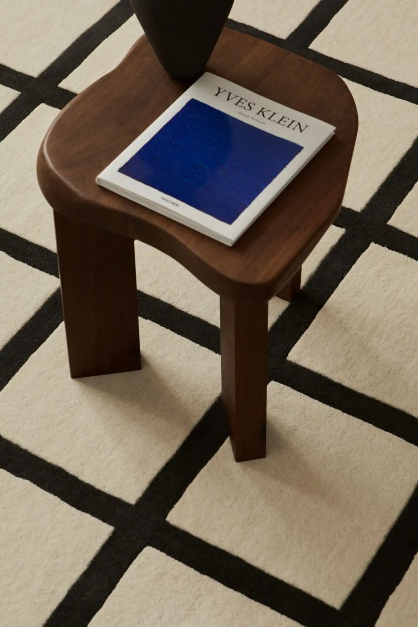 Avenue Checked Wool Rug - THAT COOL LIVING