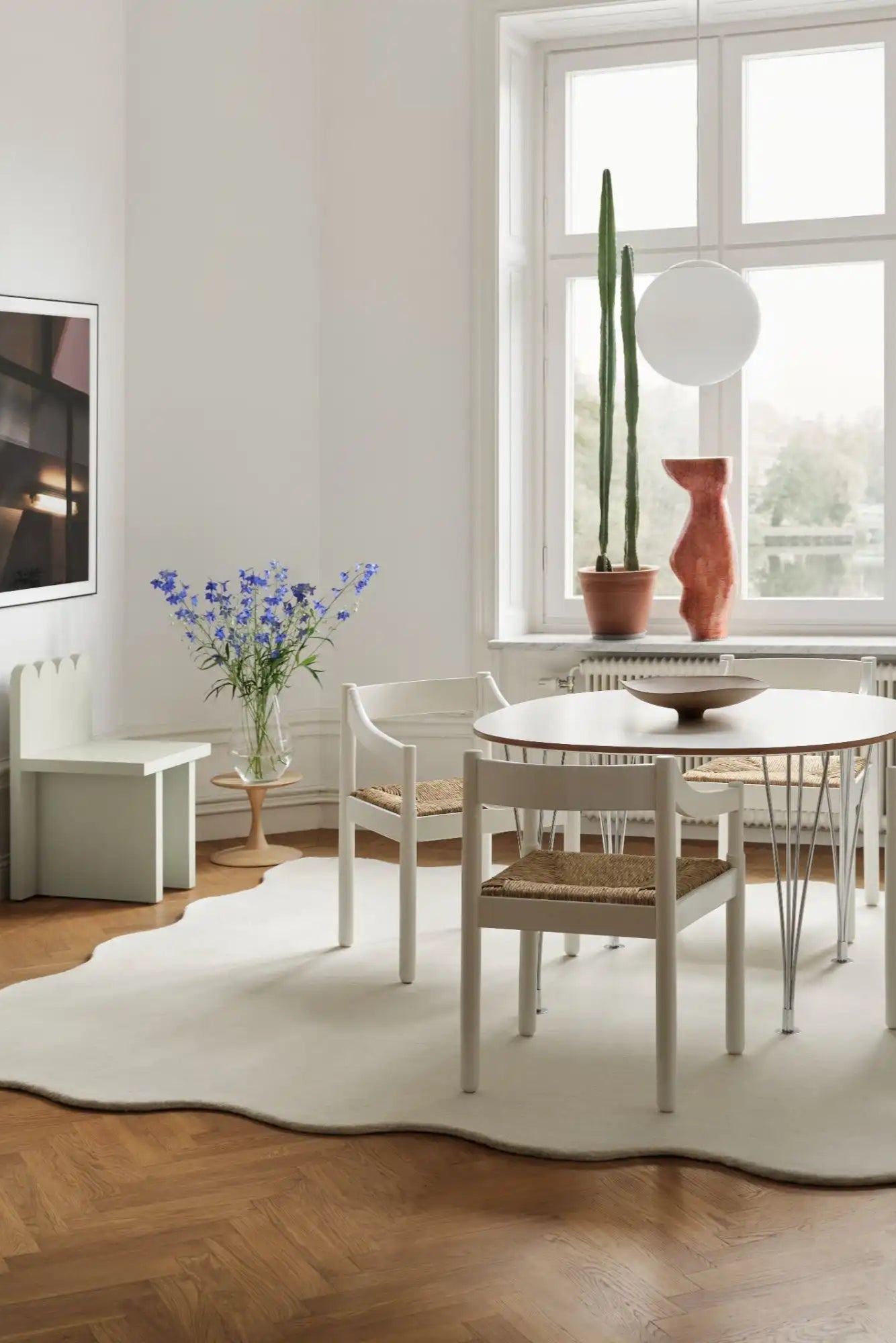 Scallop Wool Rug - THAT COOL LIVING