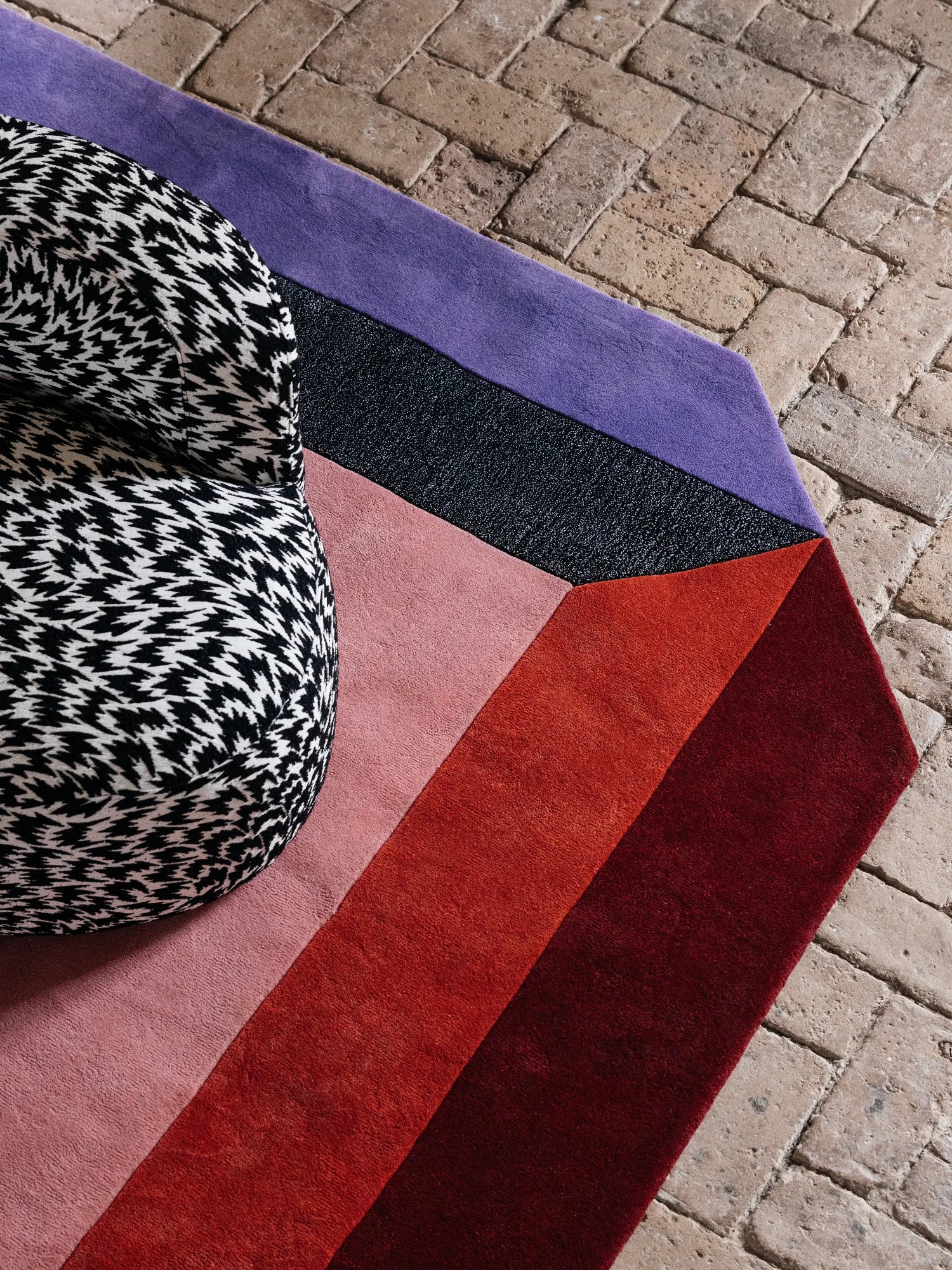 Rosso Curved Sofa by Layered - THAT COOL LIVING