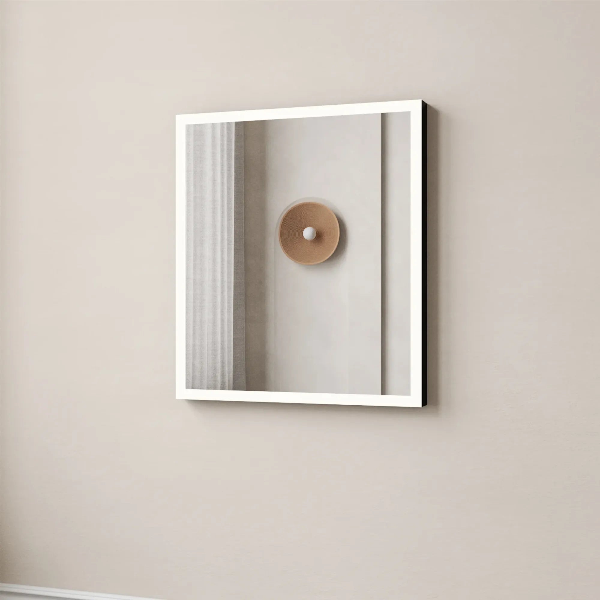 Modern Full Lux Mirror With Lights for Beauty Salons and Studios