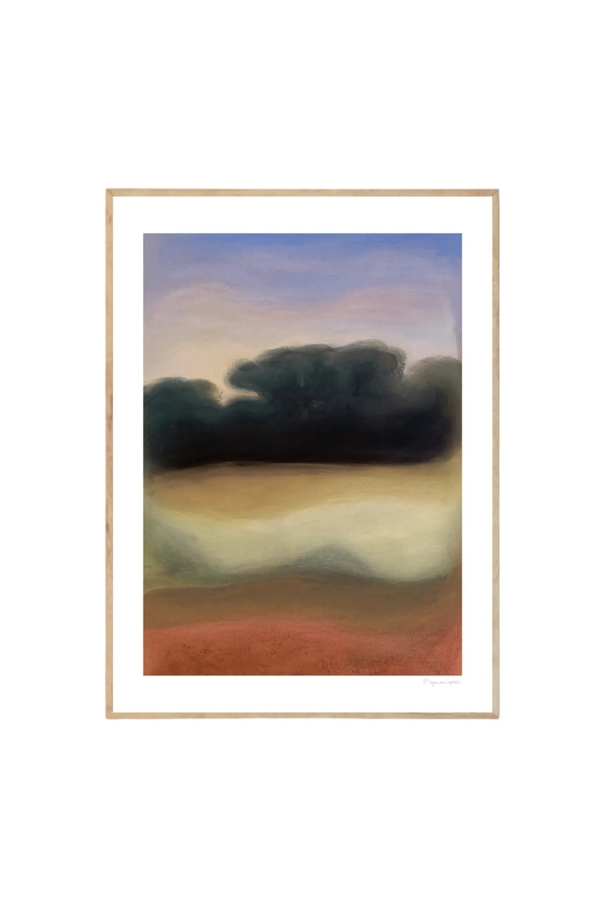 Landshape Tribute 02 - Art Print by The Poster Club - THAT COOL LIVING