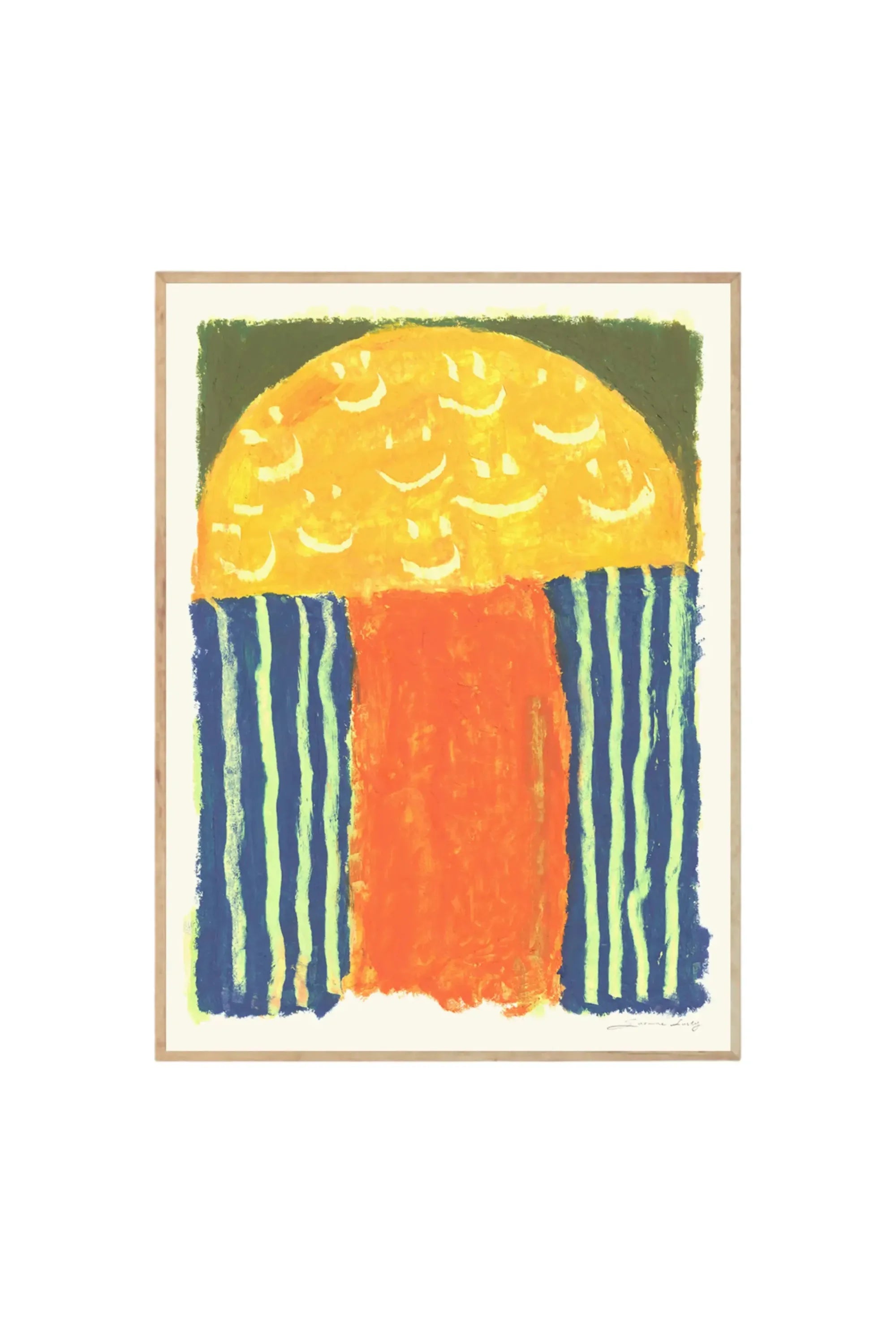 Laughing Jim - Art Print by The Poster Club - THAT COOL LIVING