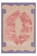 Lips Patterned Wool Rug - THAT COOL LIVING