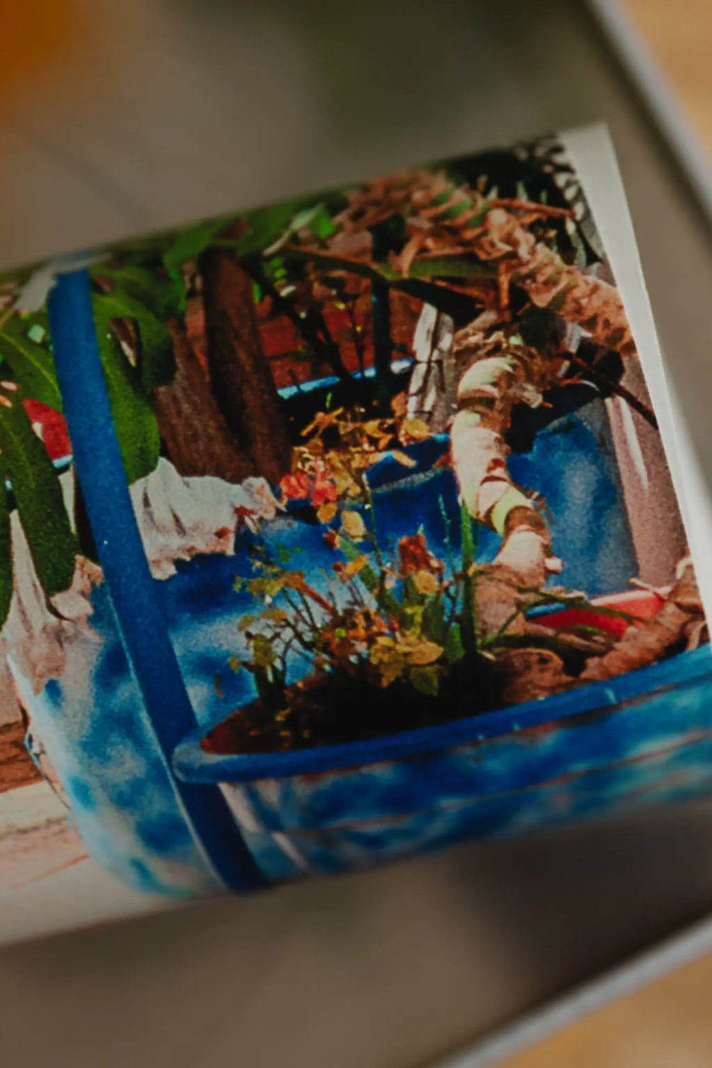  Traditional Portuguese ceramic tiles, azulejos, with intricate blue and white patterns