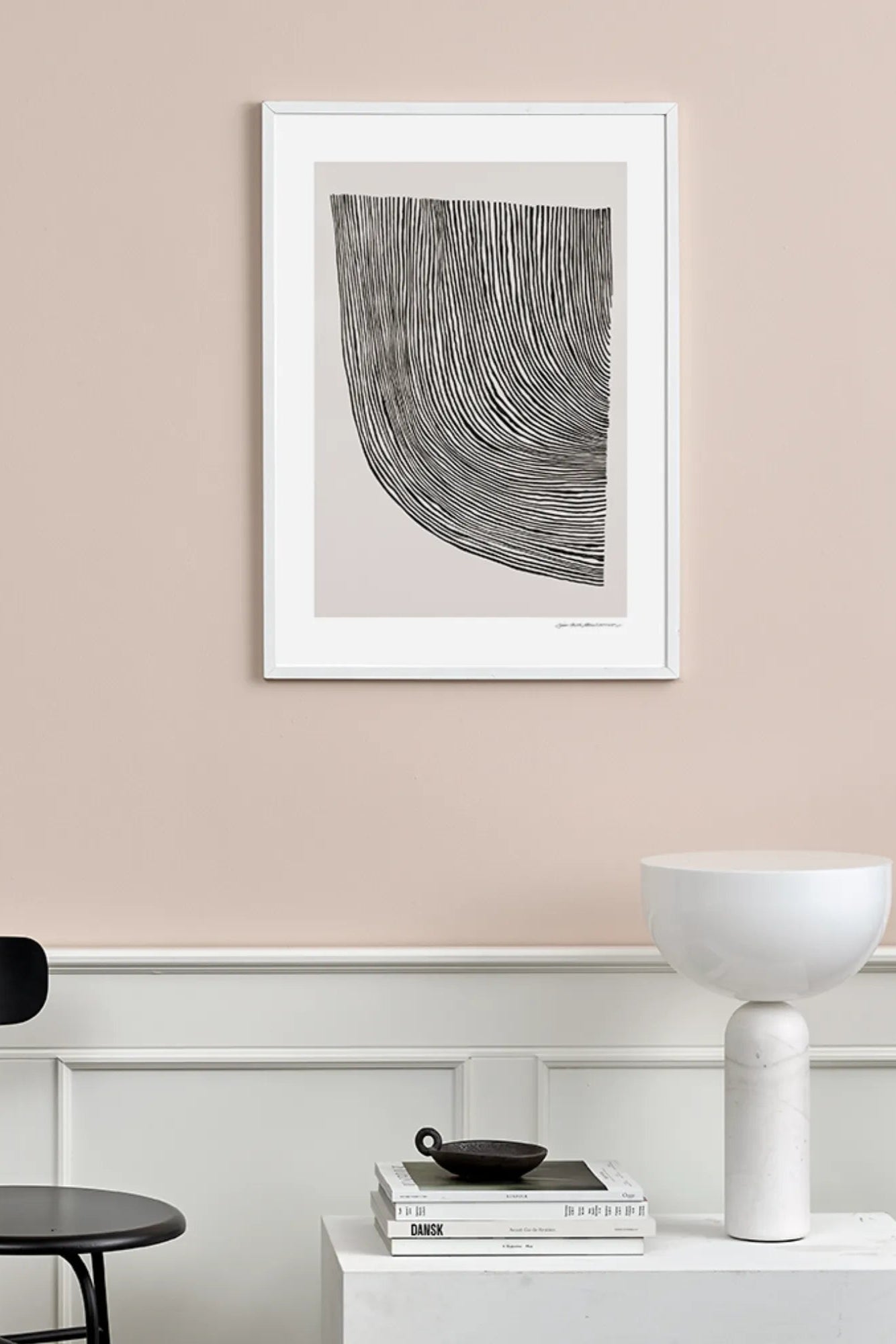 Close-up of the Curves product, highlighting its intricate design