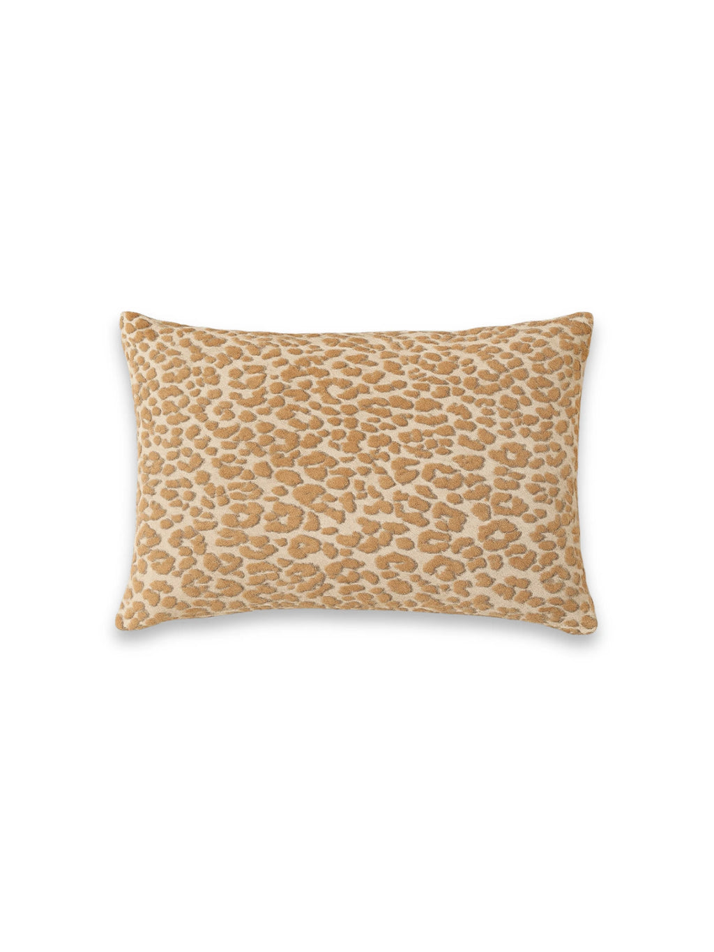 Leopard Jacquard Throw Pillow
