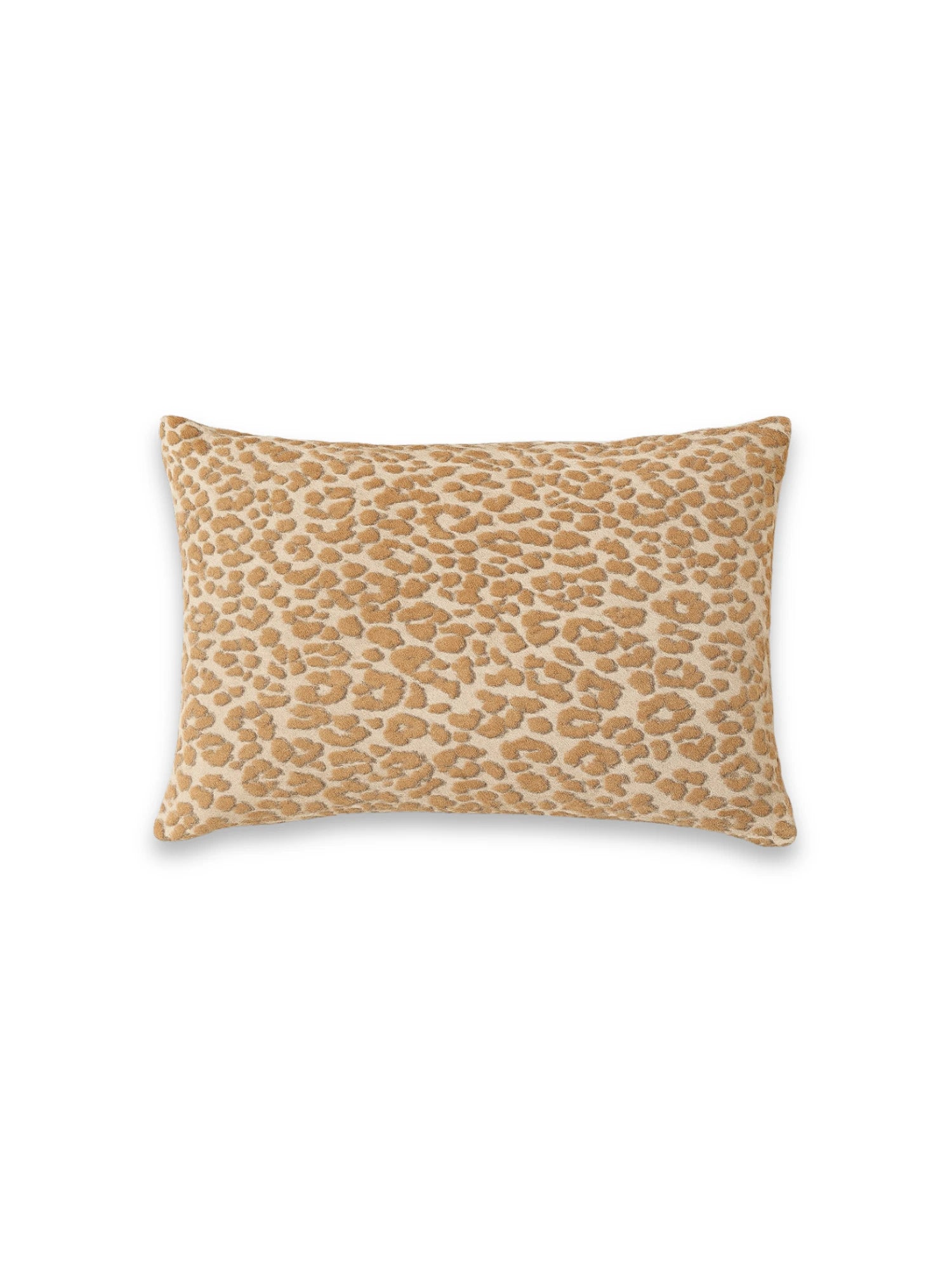 Leopard Jacquard Throw Pillow