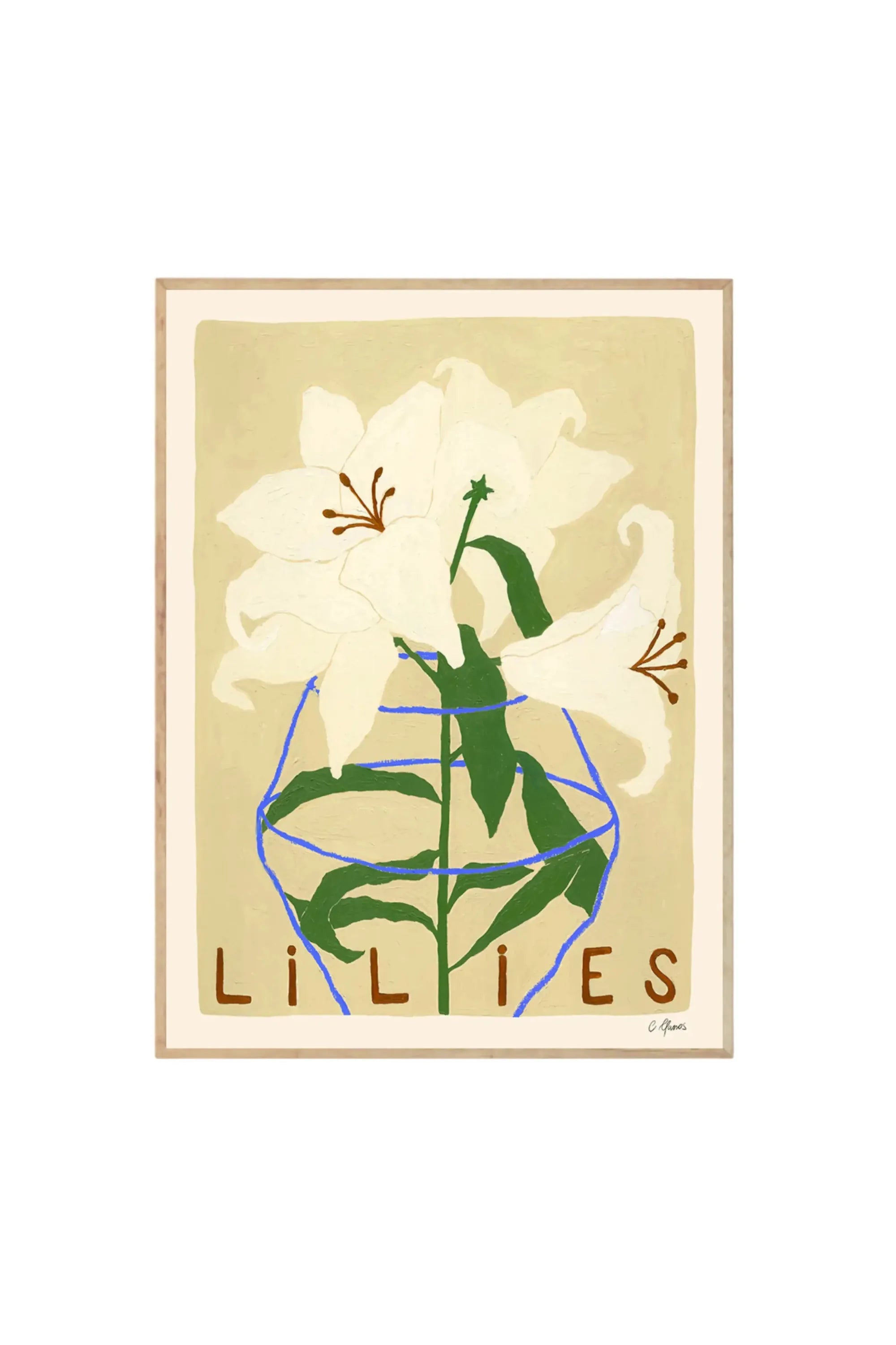 Lilies - Art Print