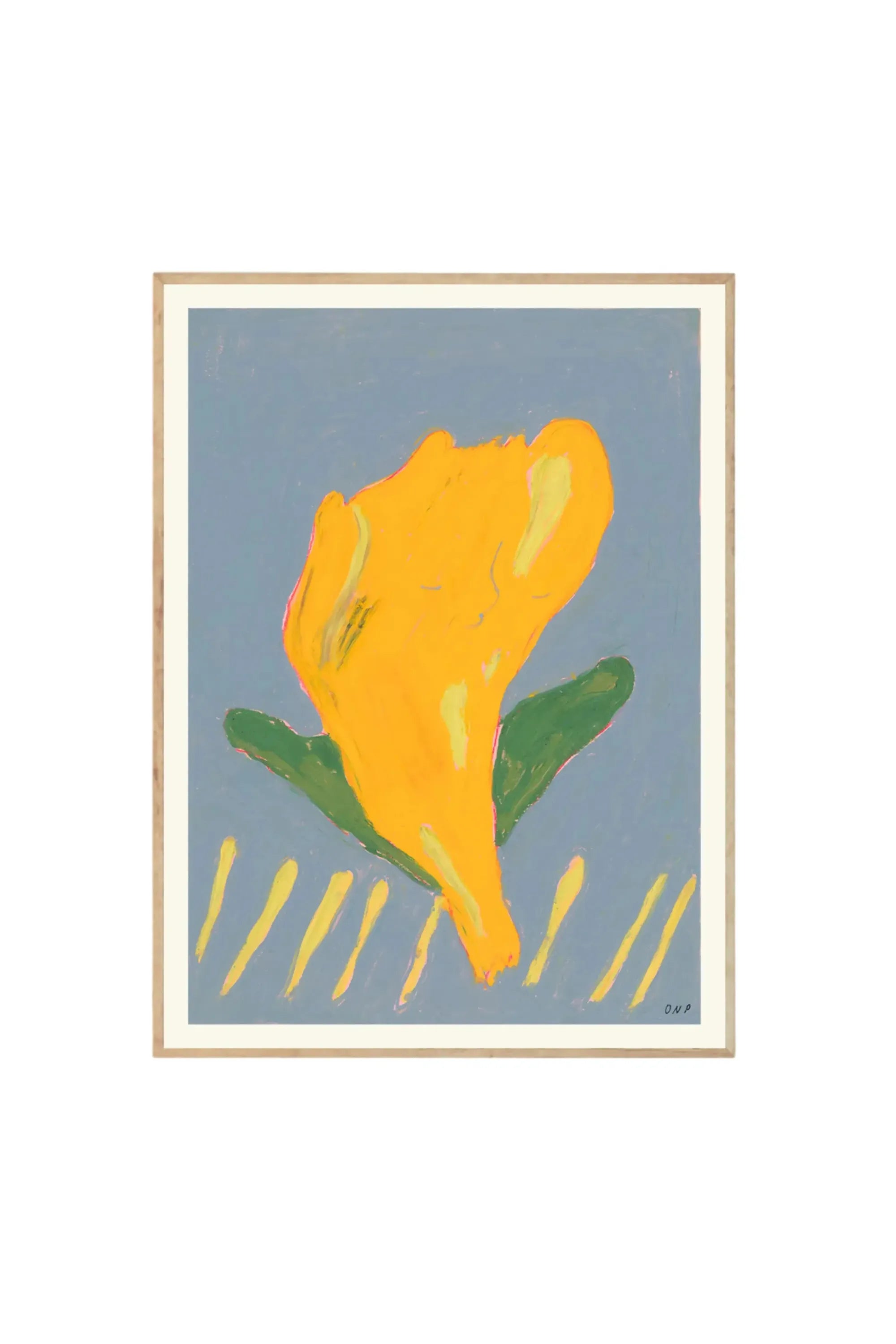 Lille Gule - Art Print by The Poster Club - THAT COOL LIVING