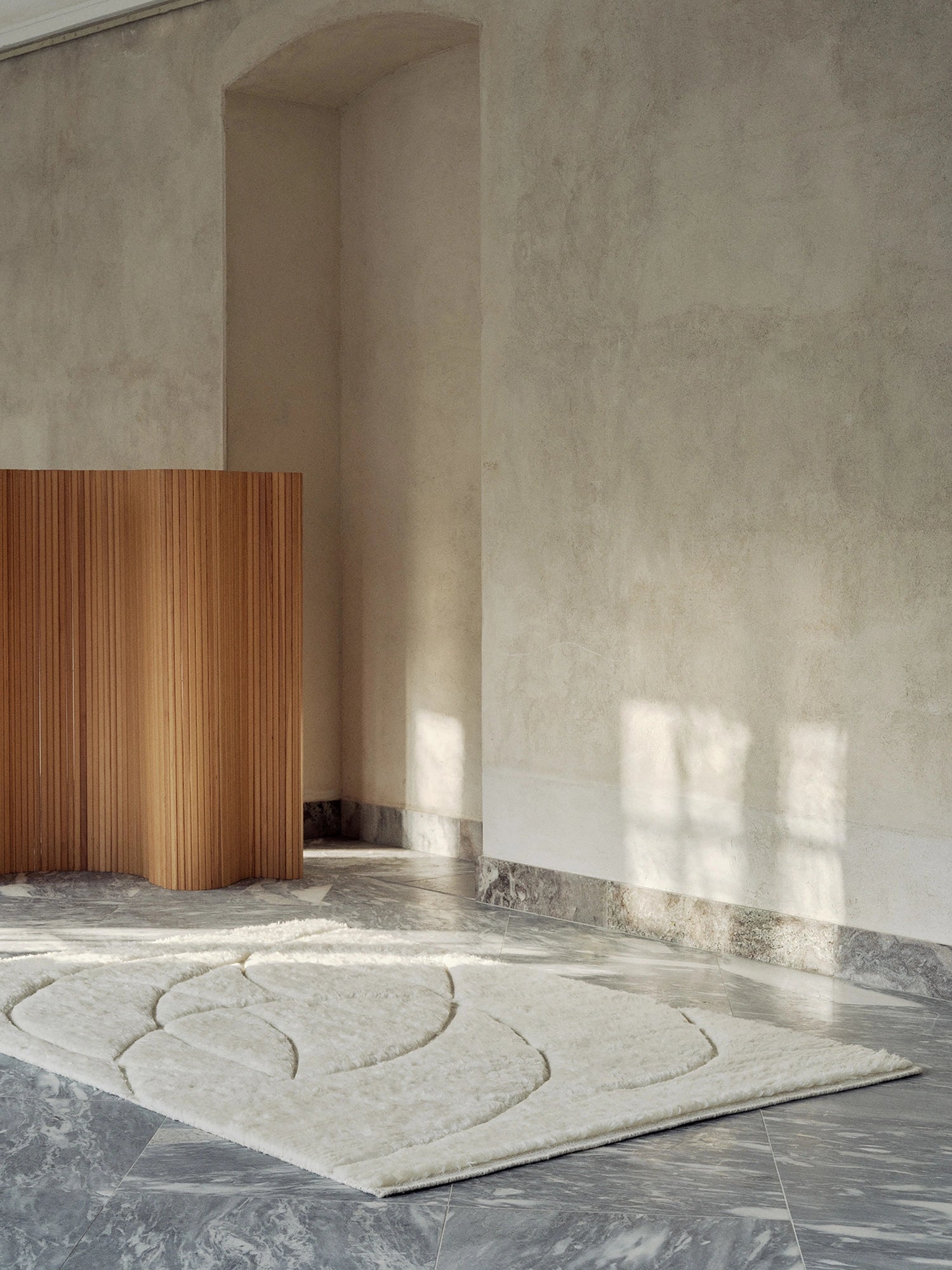 Lineal Sweep Rug by Linie Design - THAT COOL LIVING