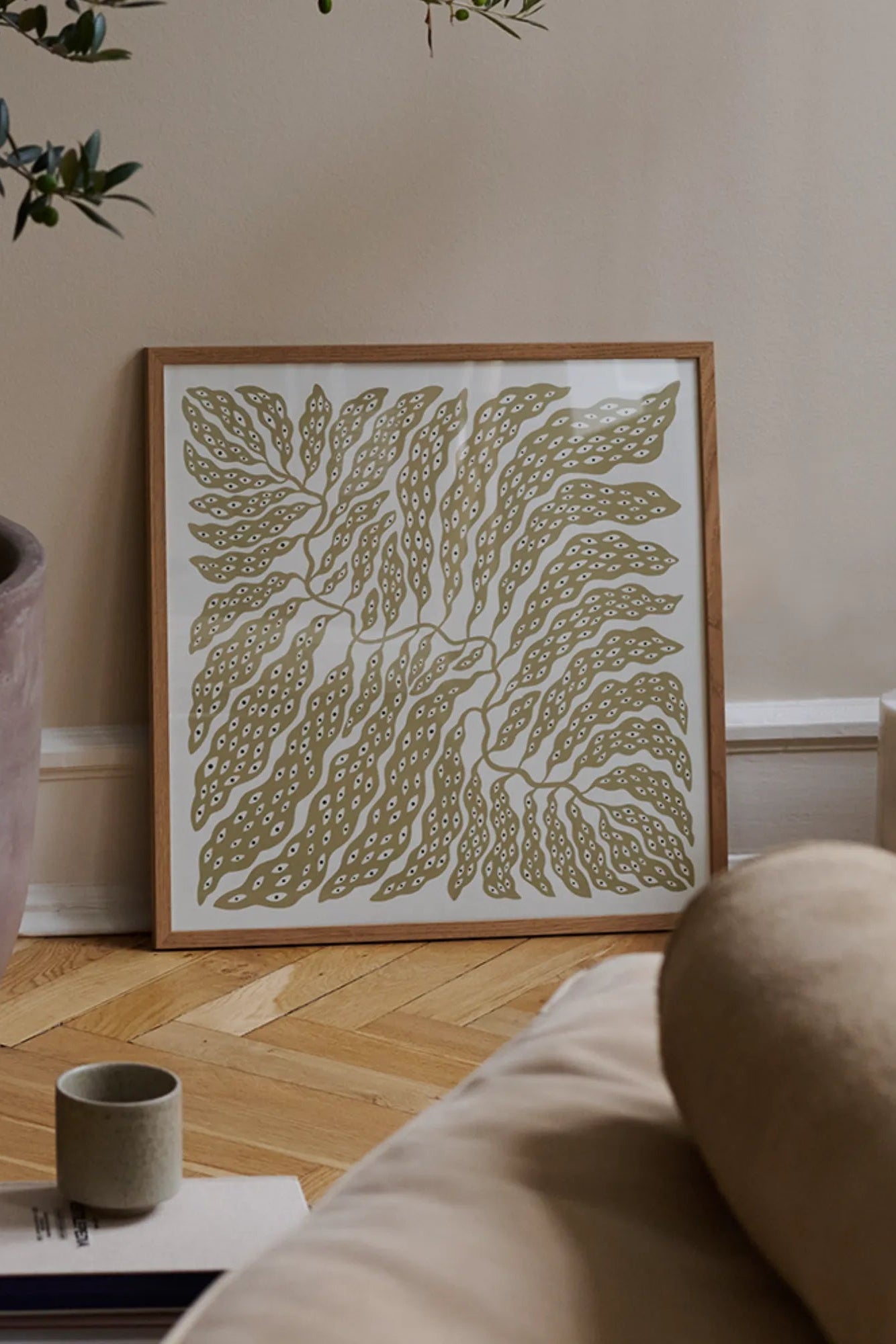 Woman's eye makeup with smokey eyeshadow and winged eyeliner