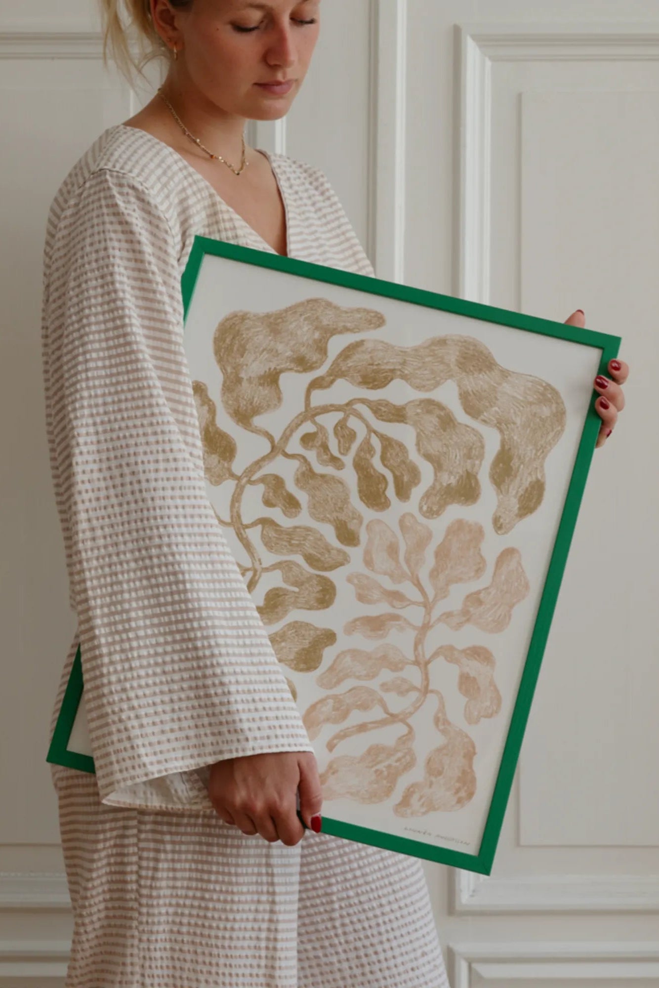 A detailed shot of The Two product, emphasizing its high-quality craftsmanship and materials