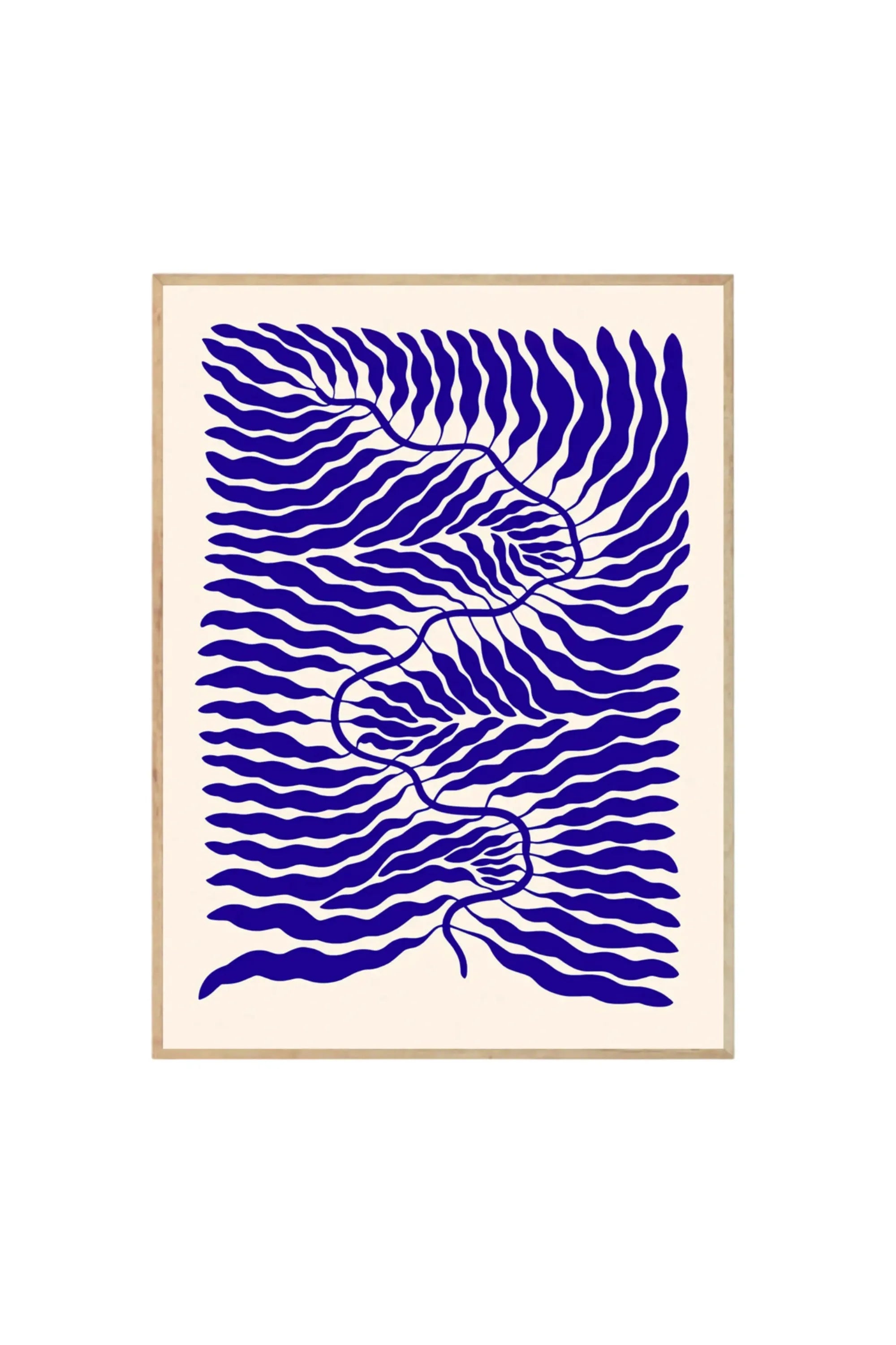 Little Blue - Art Print by The Poster Club - THAT COOL LIVING