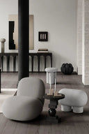 Big Foot Stool in a trendy urban loft serving as a statement piece