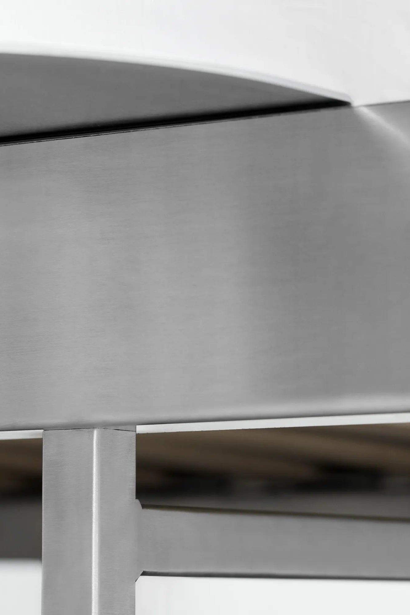  Durable and elegant stainless steel platform bed with sleek and contemporary style