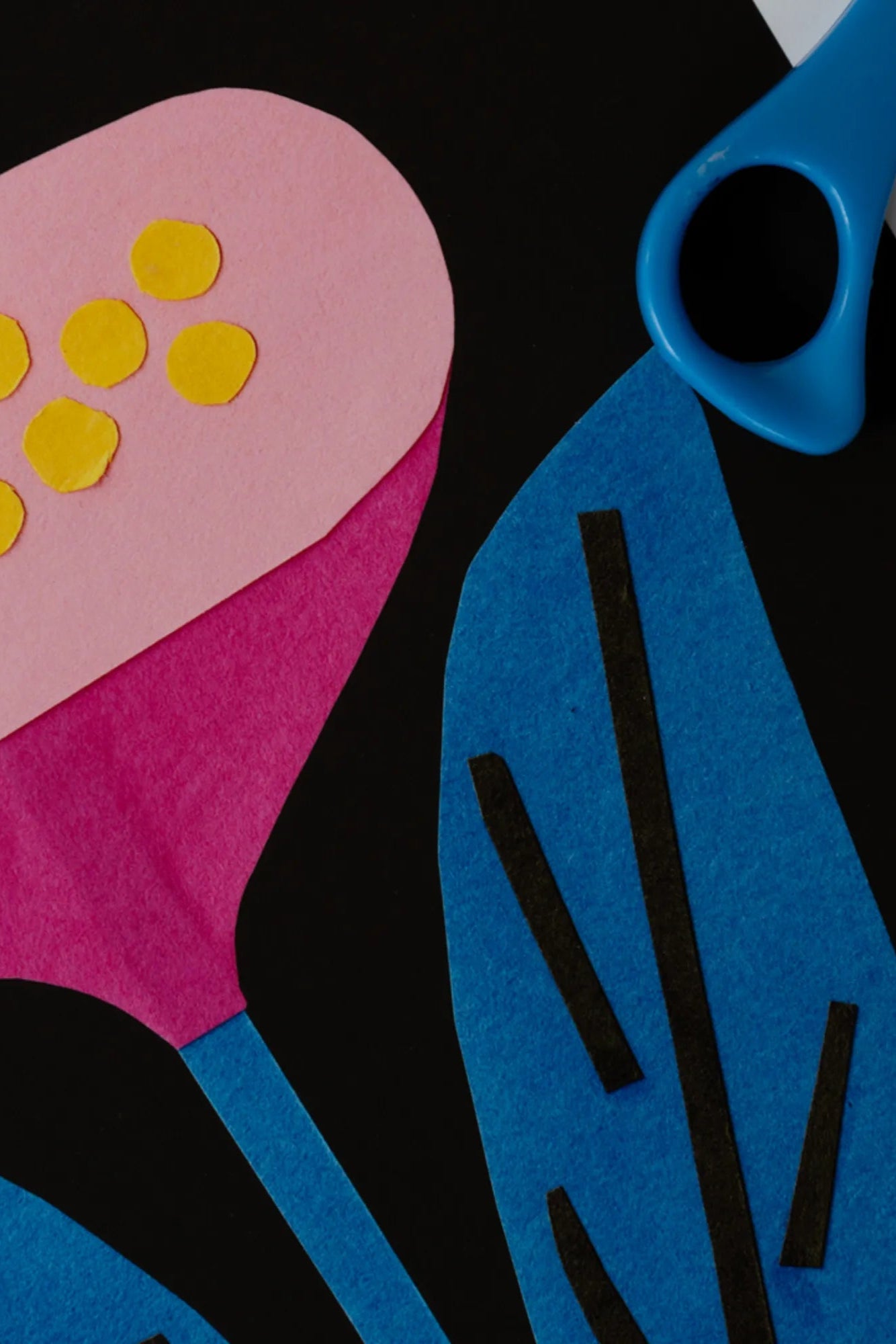 Exotic mysterious flower with vibrant colors and unique shape in full bloom