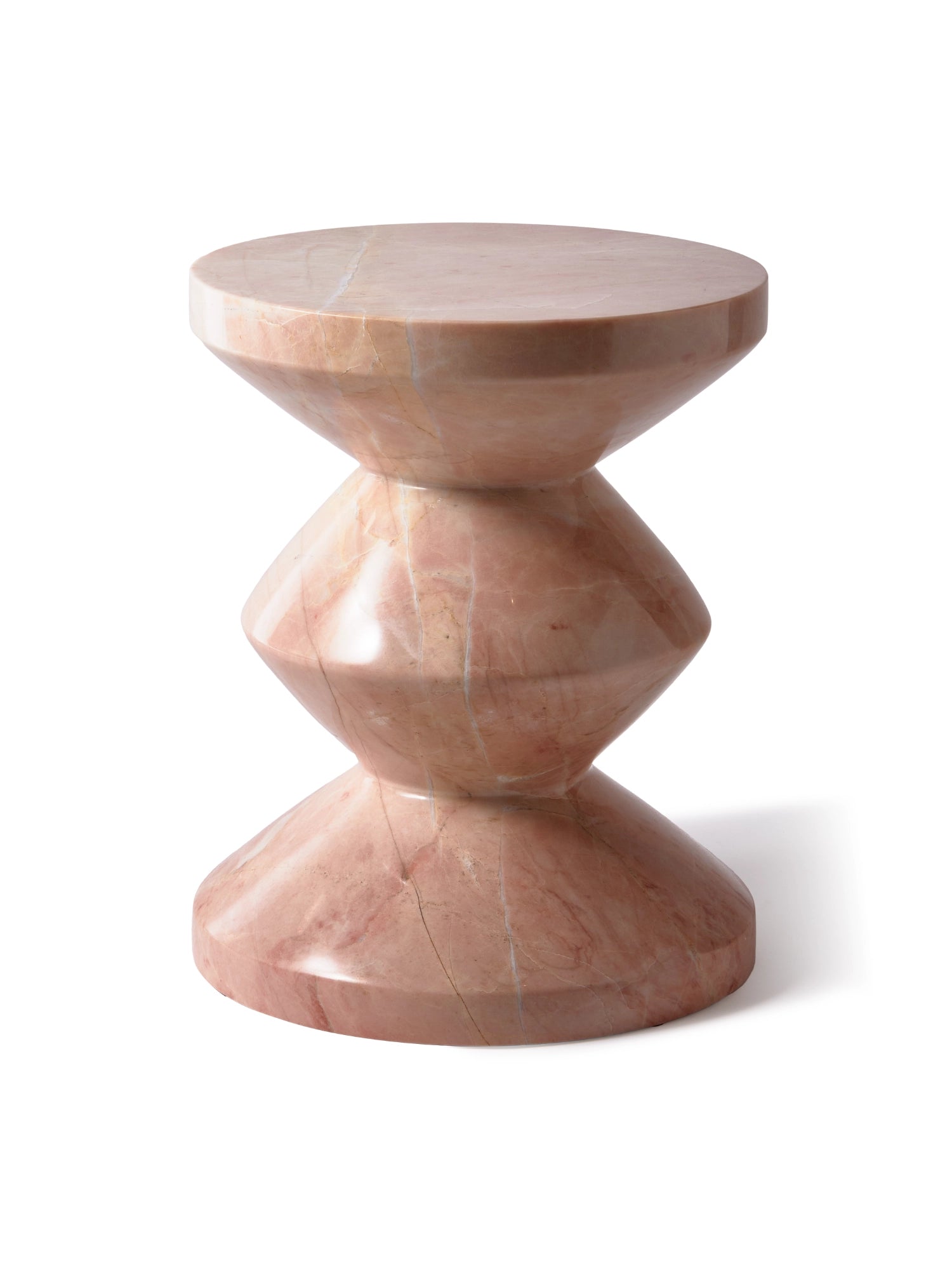 Marble Zig Zag Stool