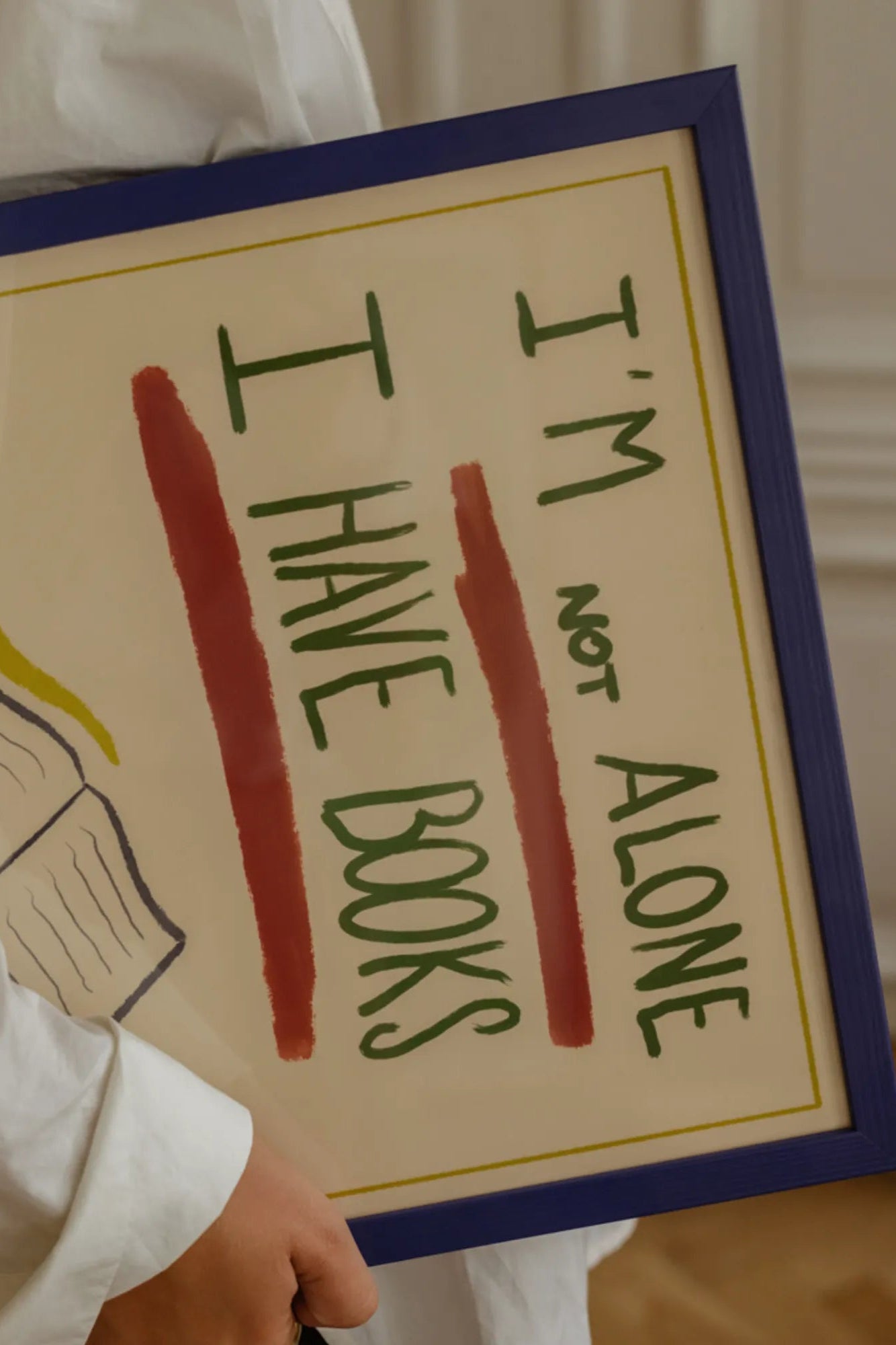 Close-up of I Have Books product showing high-quality binding and pages