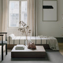  Elegant and functional mass daybed with pull-out trundle bed, perfect for overnight guests or sleepovers 