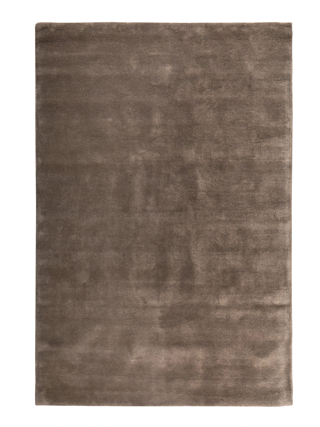 Brown textured rug on a white background