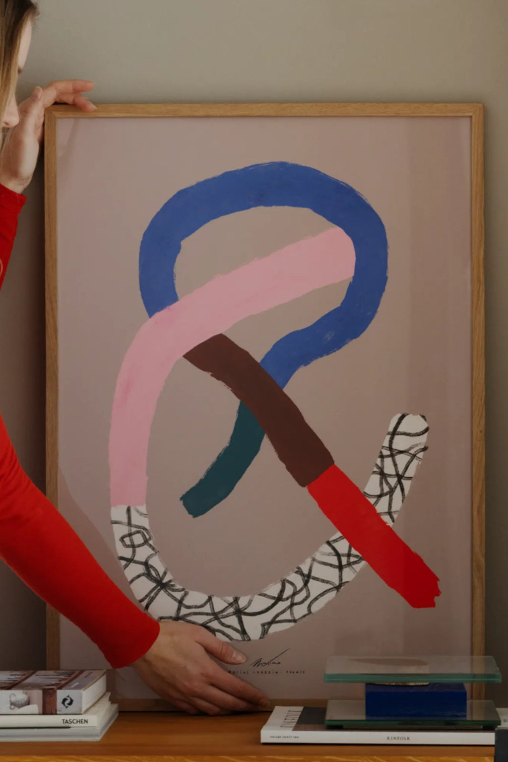 Creative and artistic typography art with intricate patterns and textures