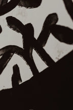 Exotic forest bird with bright red chest and intricate feather patterns