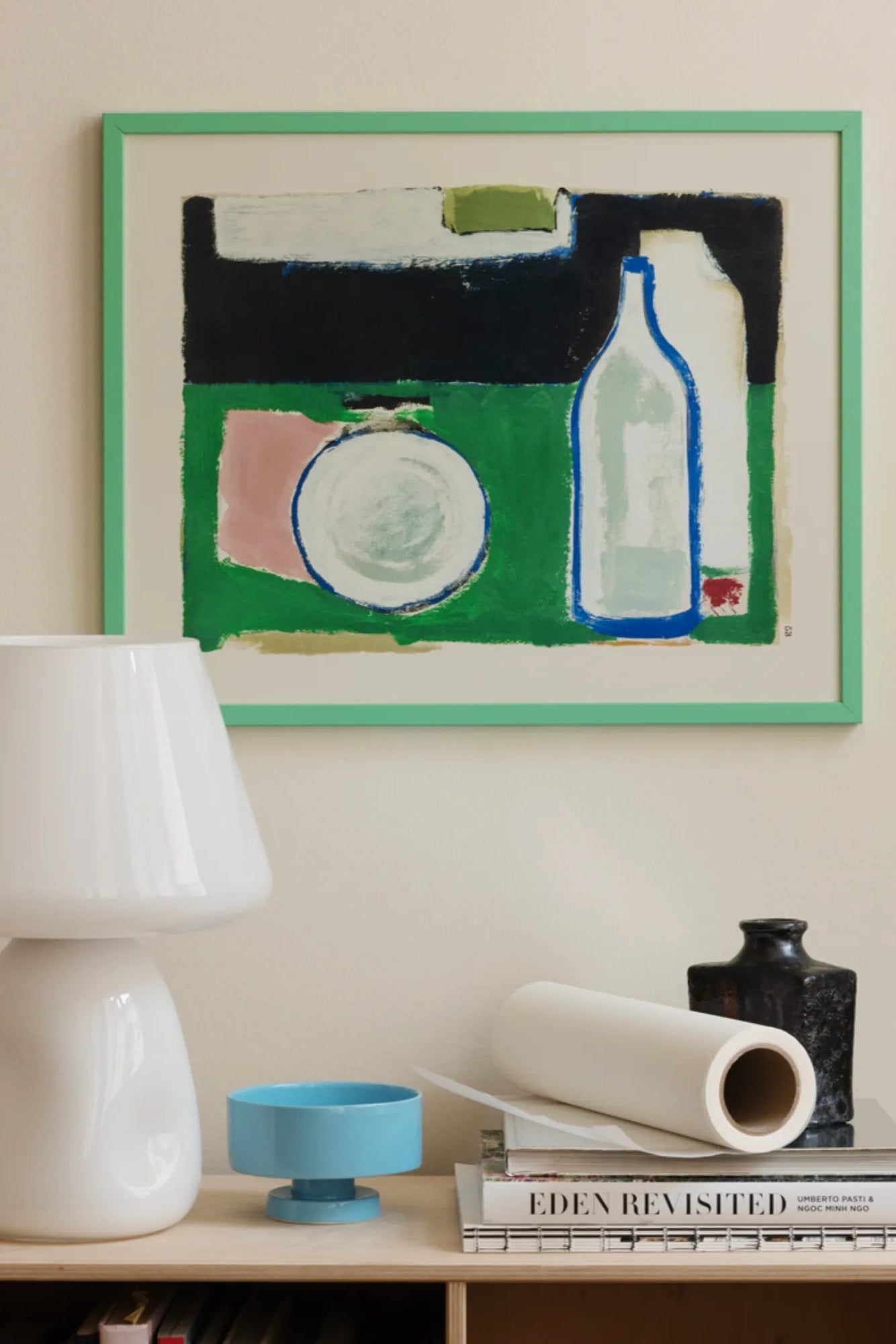Elegant marble bathroom vanity with double sinks and chrome fixtures in a spacious, sunlit room