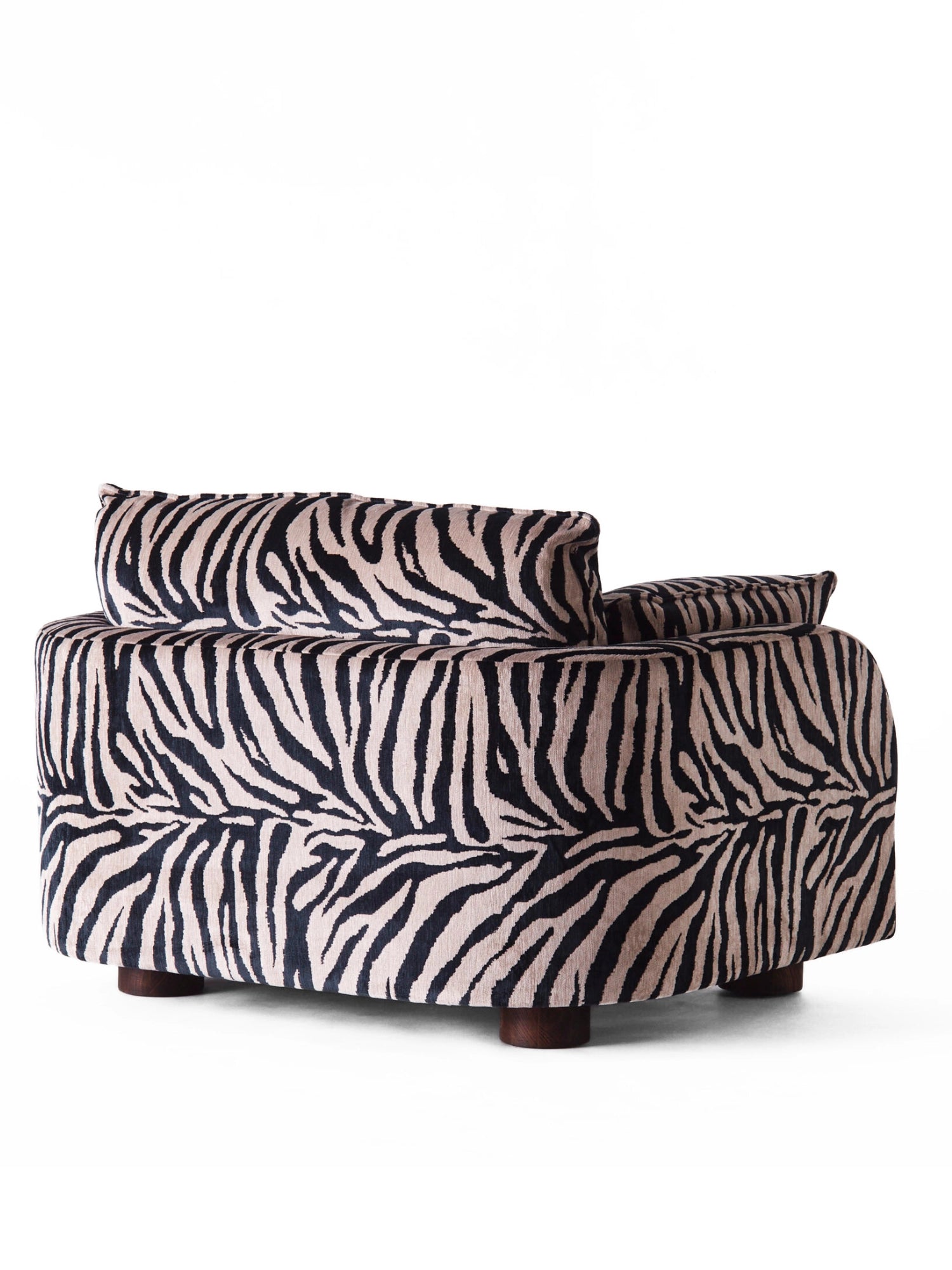 Miles Zebra Loveseat by Dusty Deco - THAT COOL LIVING