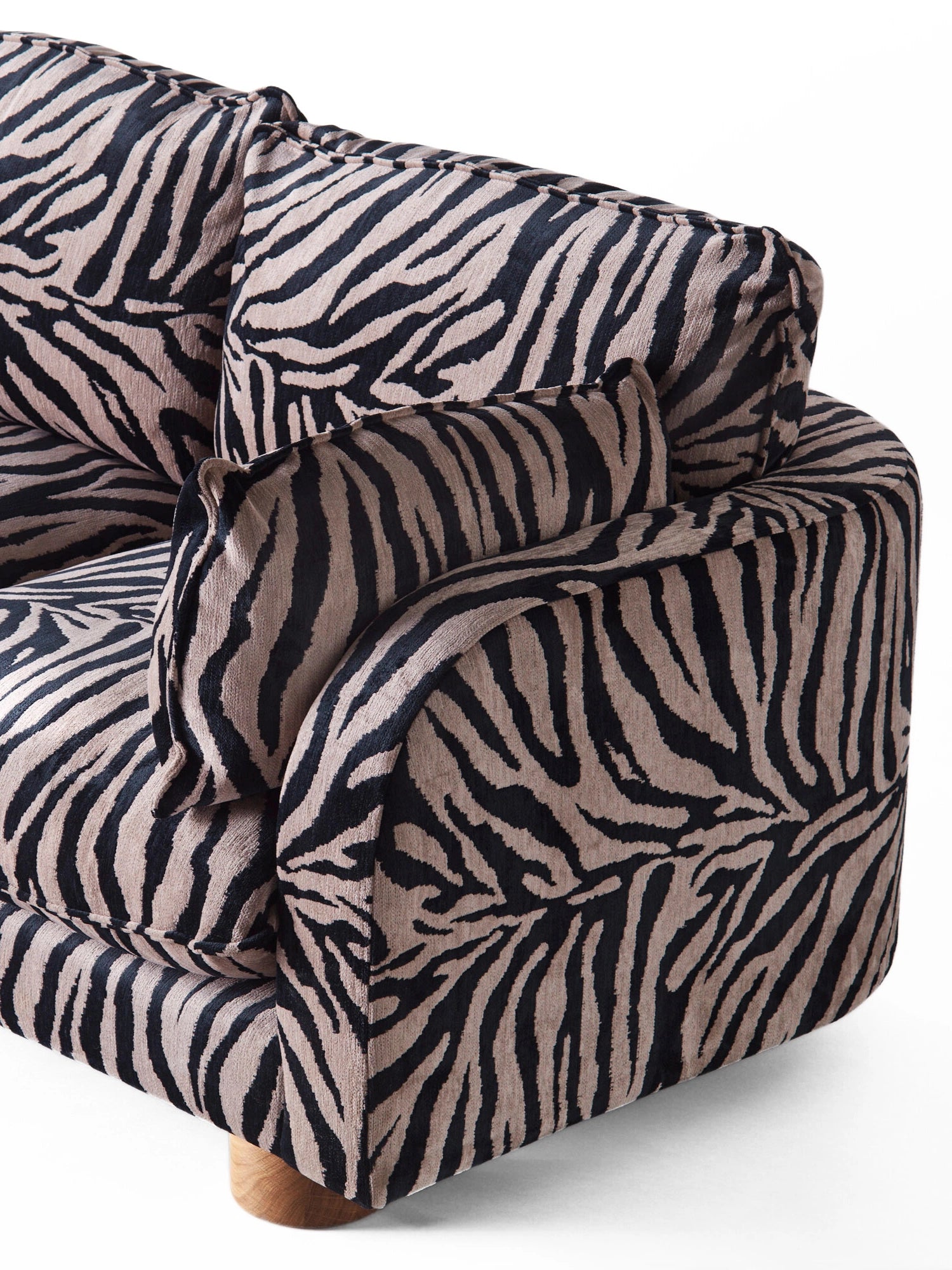 Miles Zebra Sofa by Dusty Deco - THAT COOL LIVING