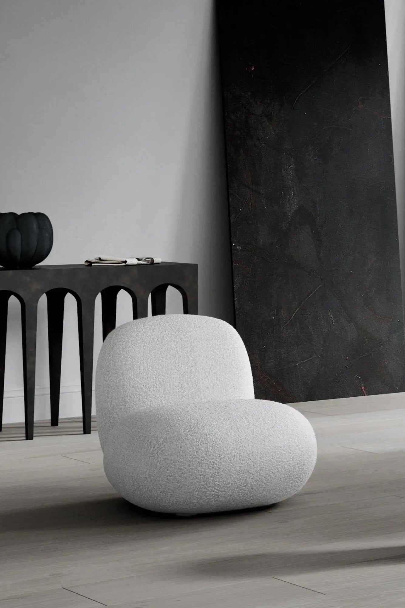  Stylish and ergonomic flat toe lounge chair with adjustable reclining feature