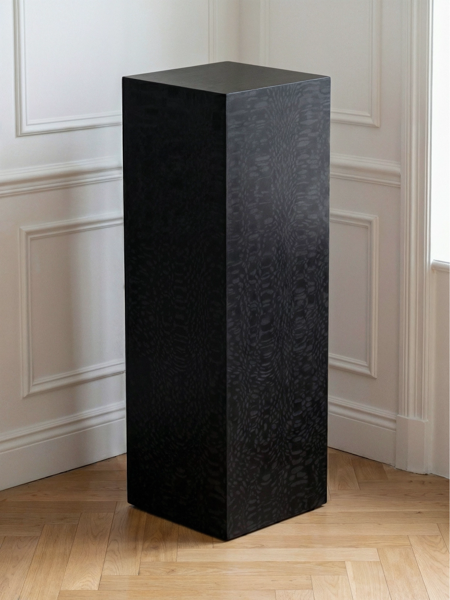 Monolith Lacewood Display Column by TCL Studios - THAT COOL LIVING