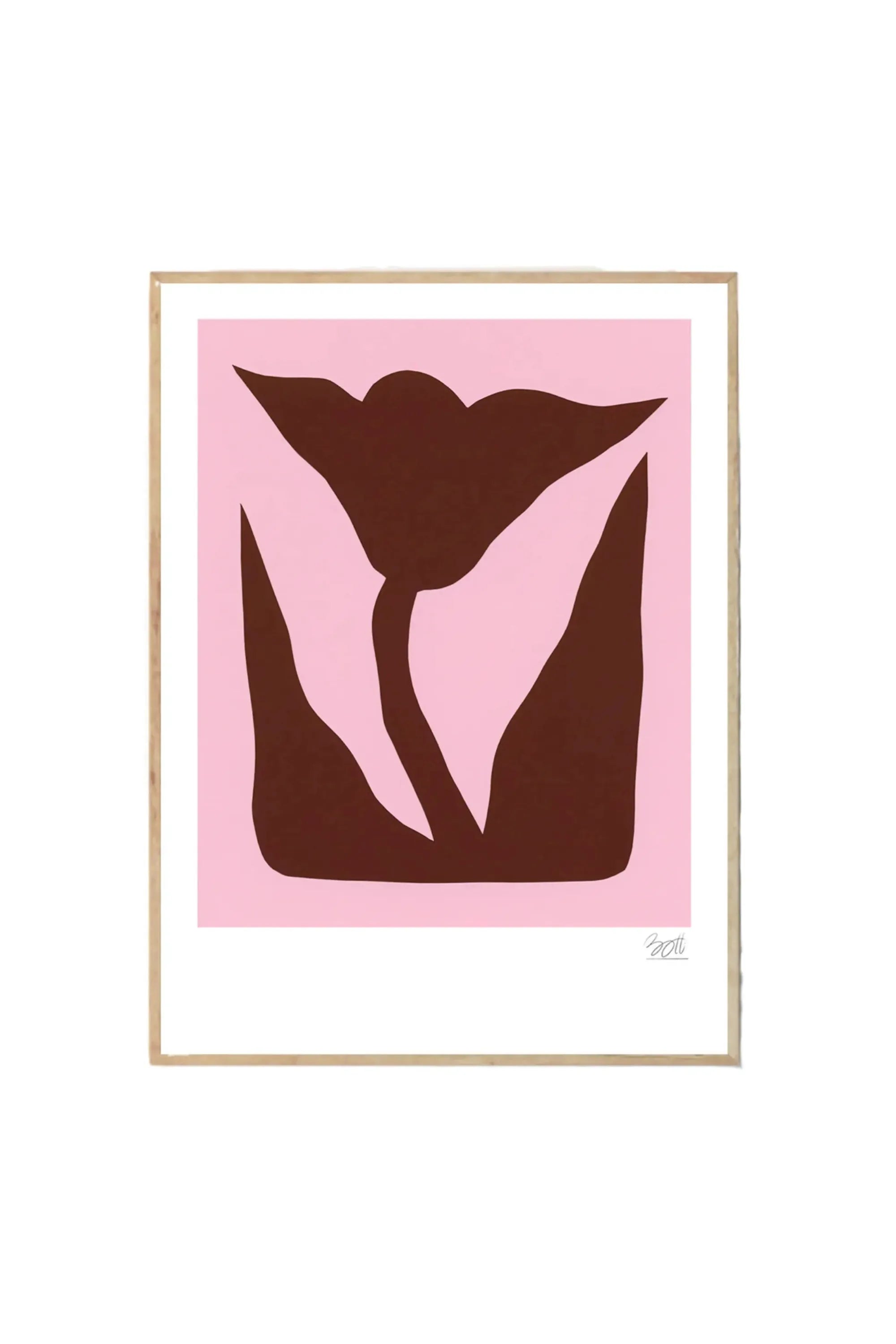 Mountain Lily - Art Print by The Poster Club - THAT COOL LIVING