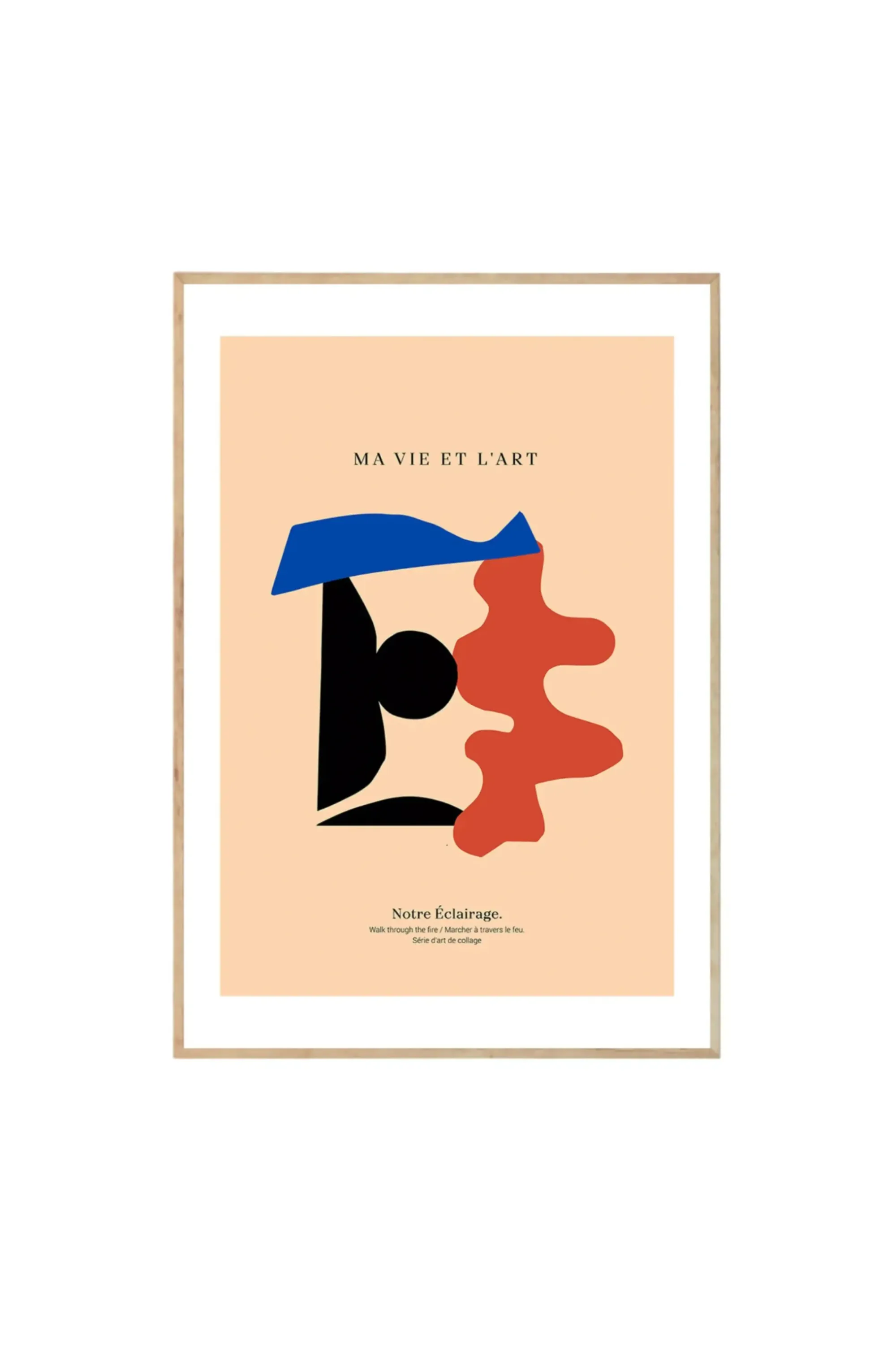 My Life And Art - Art Print by The Poster Club - THAT COOL LIVING