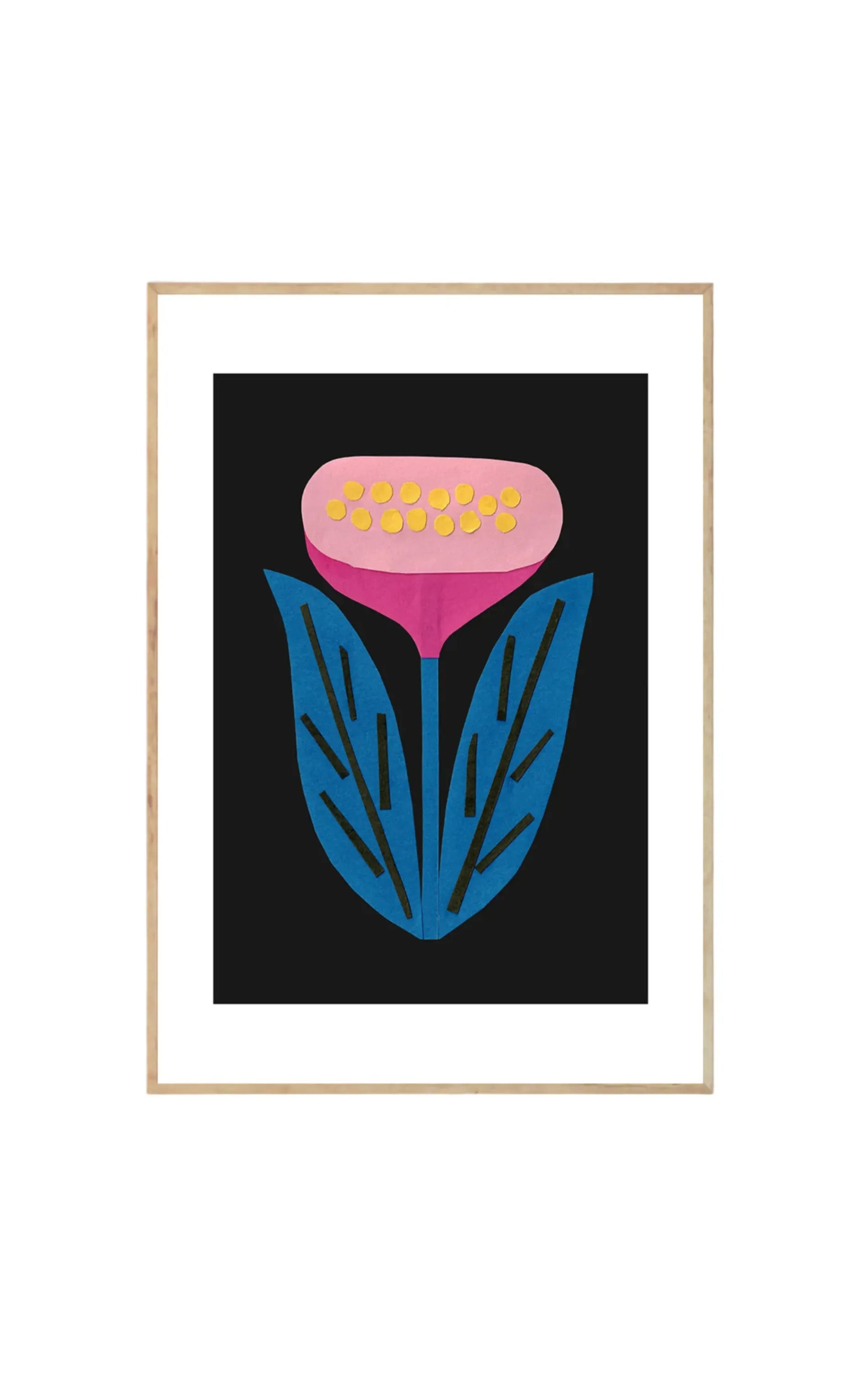 Mysterious Flower - Art Print by The Poster Club - THAT COOL LIVING