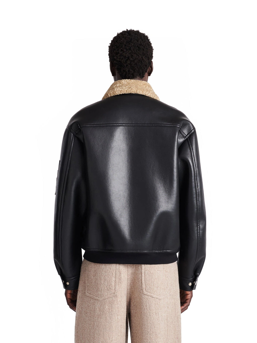 Lude - Bonded Shearling Flight Jacket