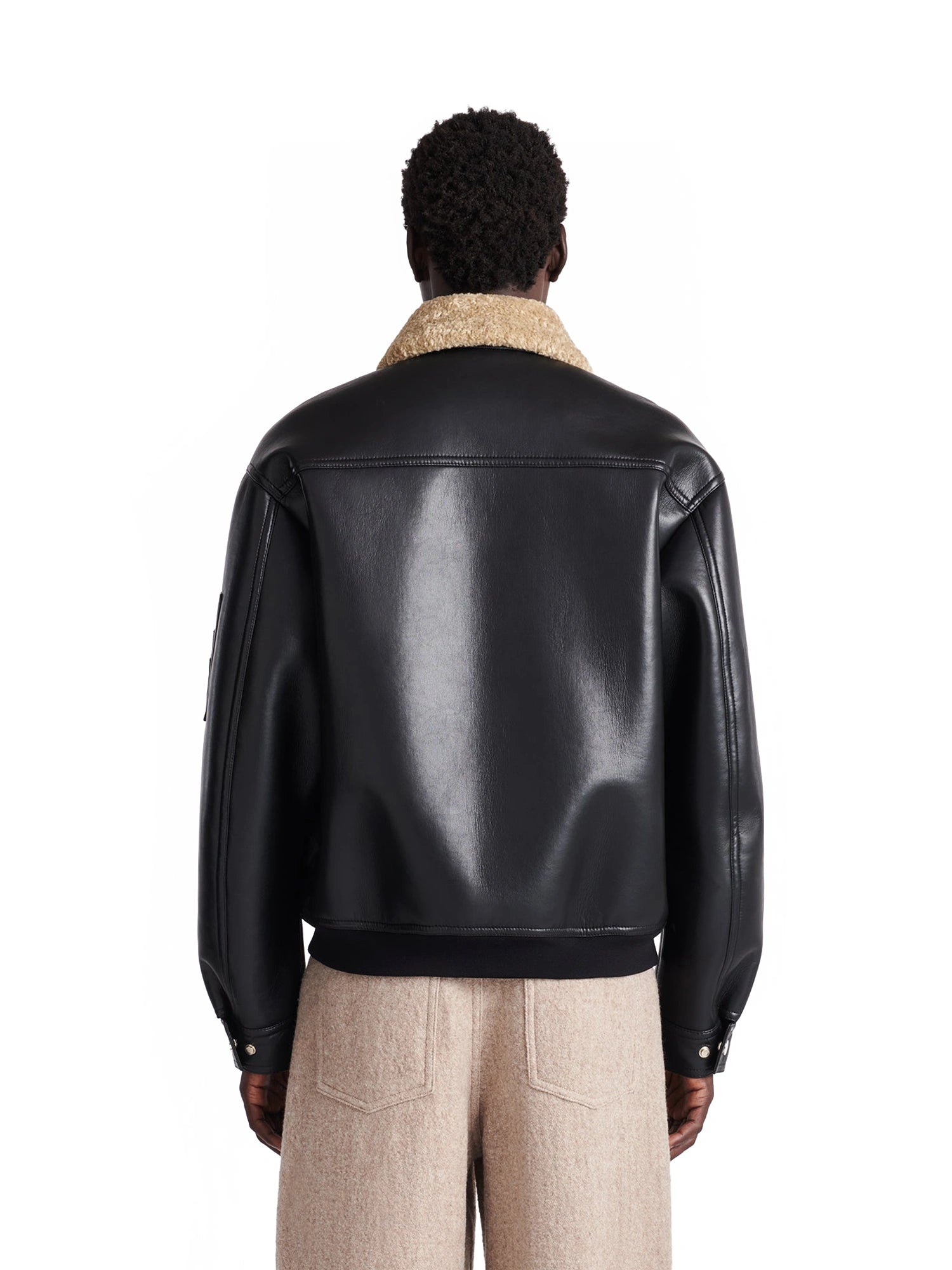 Lude - Bonded Shearling Flight Jacket