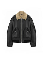Lude - Bonded Shearling Flight Jacket