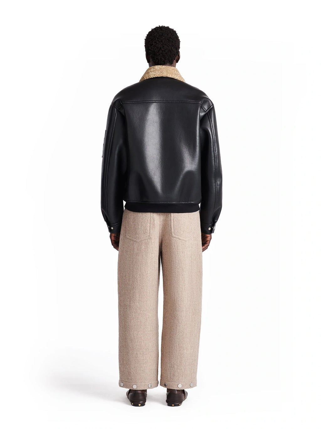 Lude - Bonded Shearling Flight Jacket