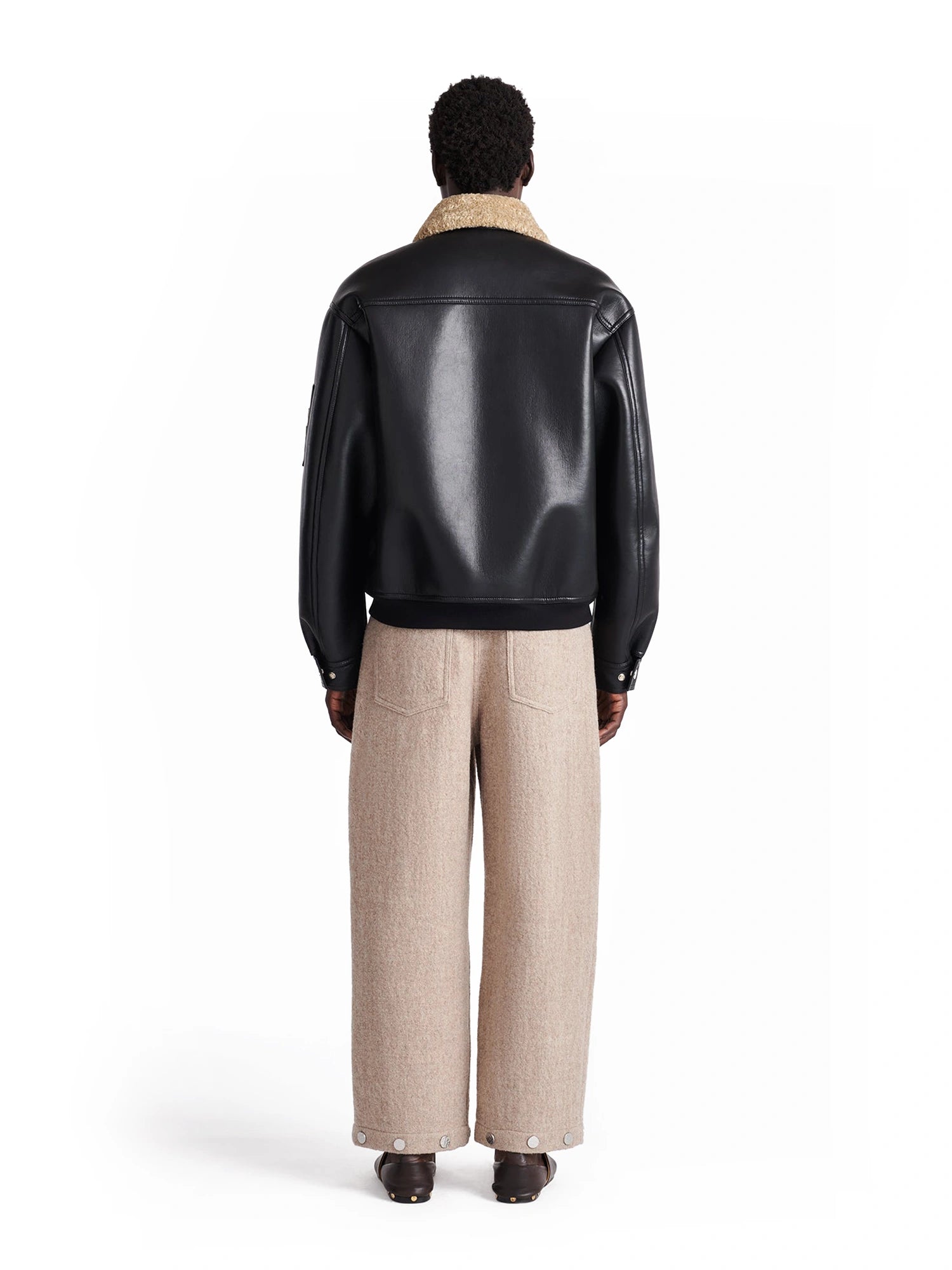 Lude - Bonded Shearling Flight Jacket