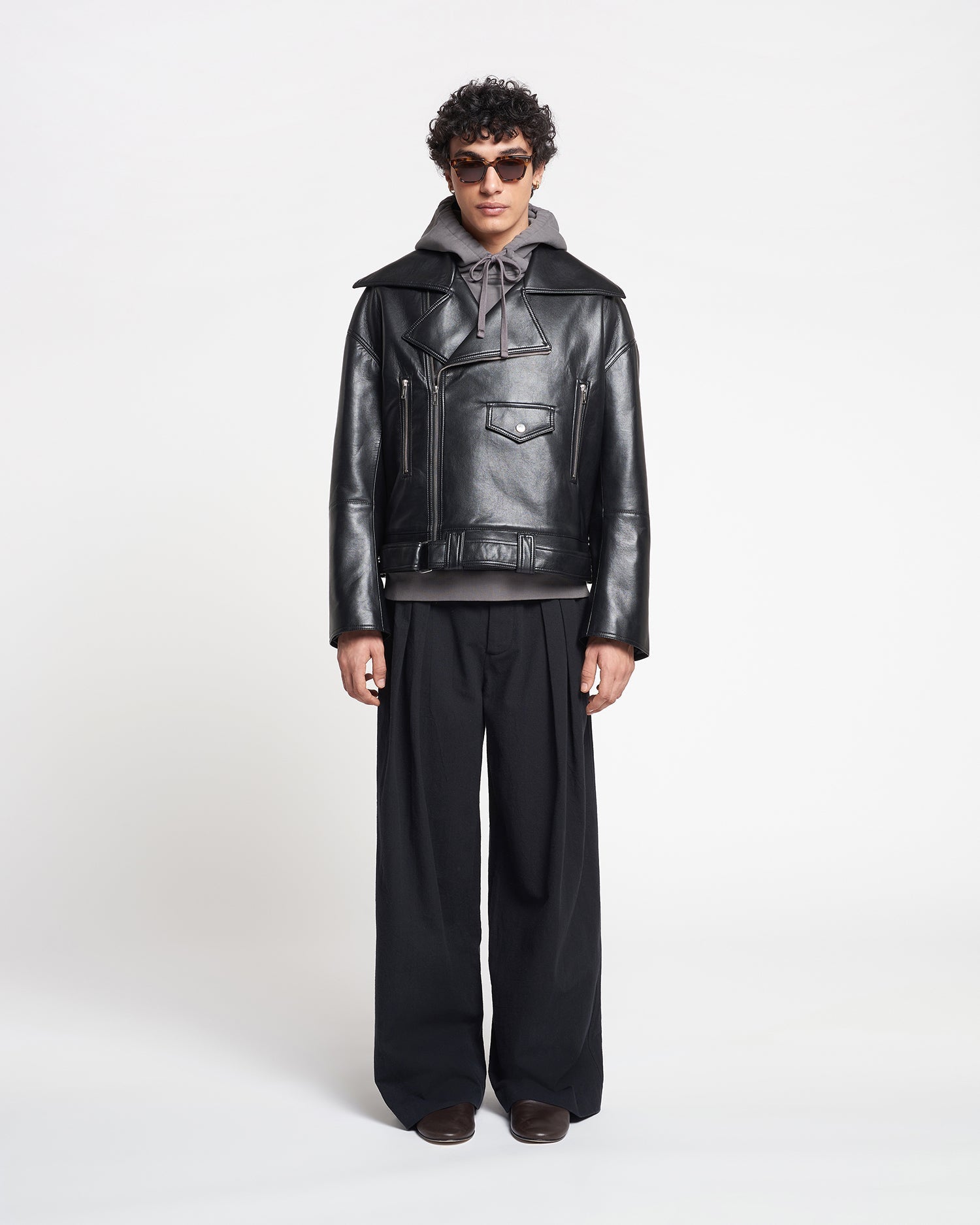 Berti - Regenerated Leather Jacket