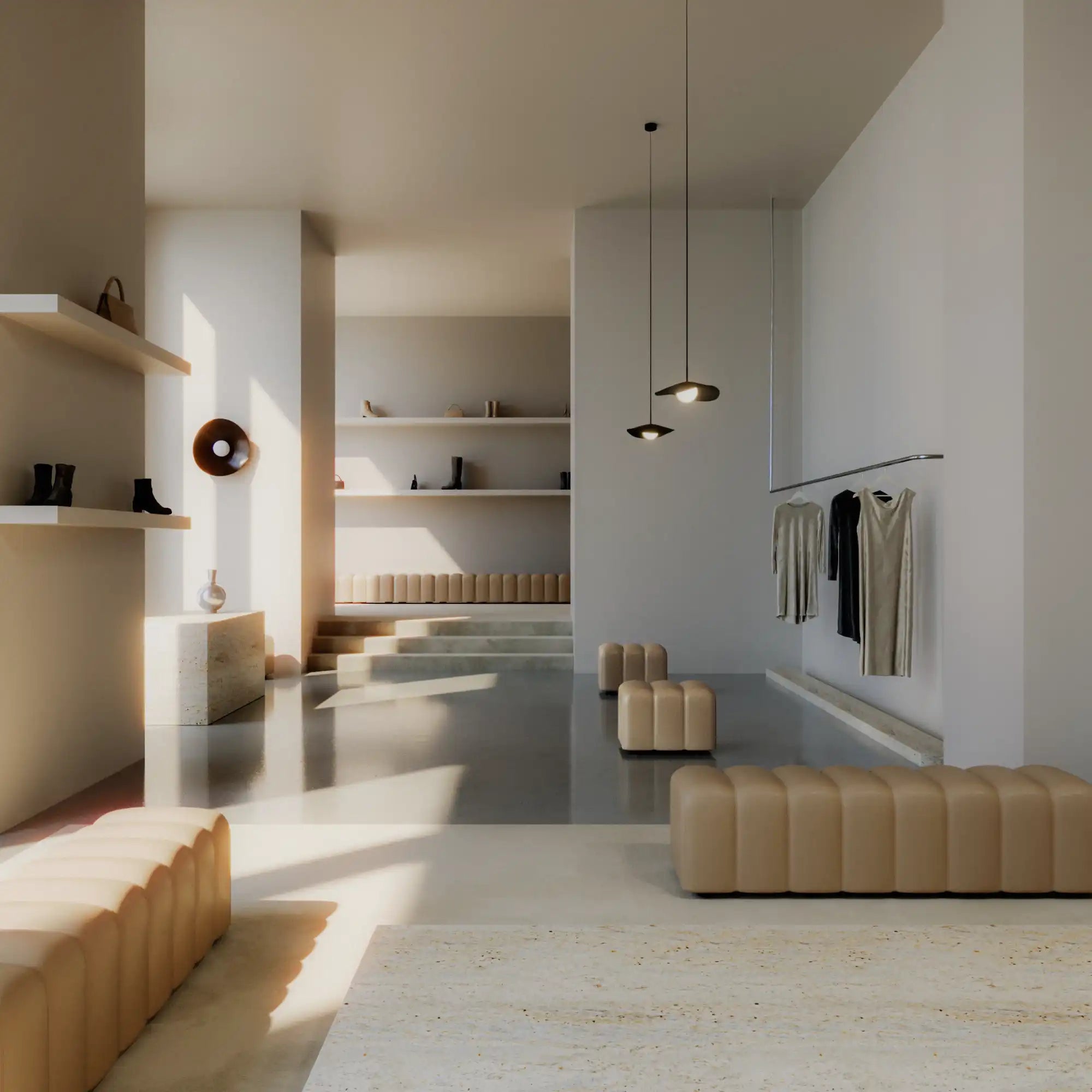 Studio Pouf - Leather - THAT COOL LIVING