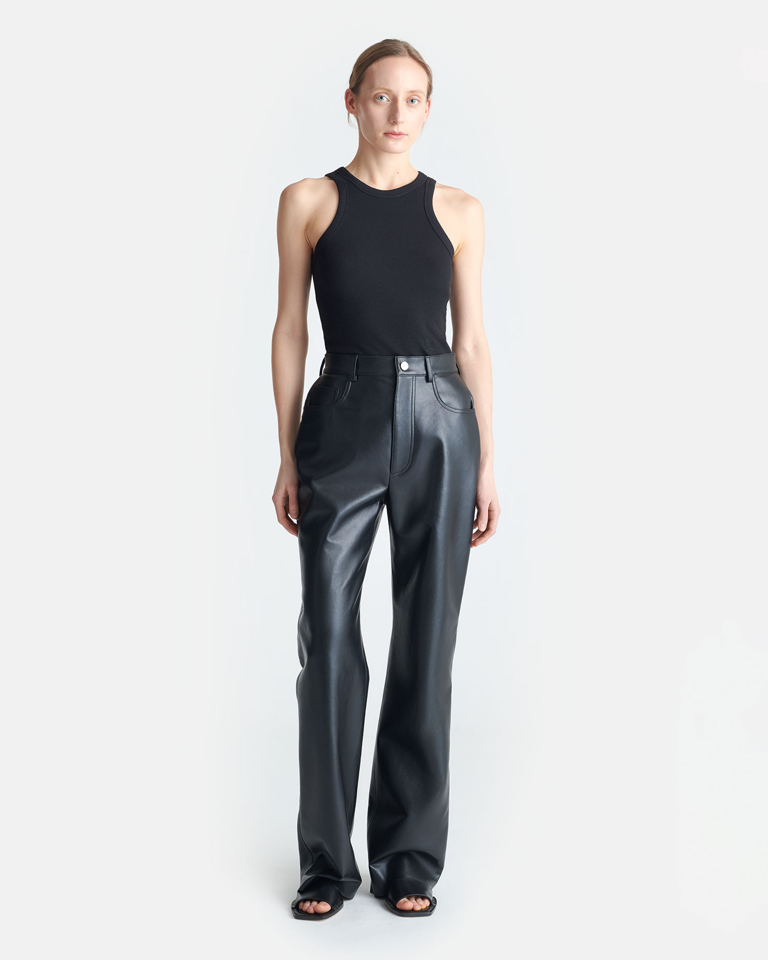 Camma - Straight Leg Trousers by NANUSHKA - THAT COOL LIVING