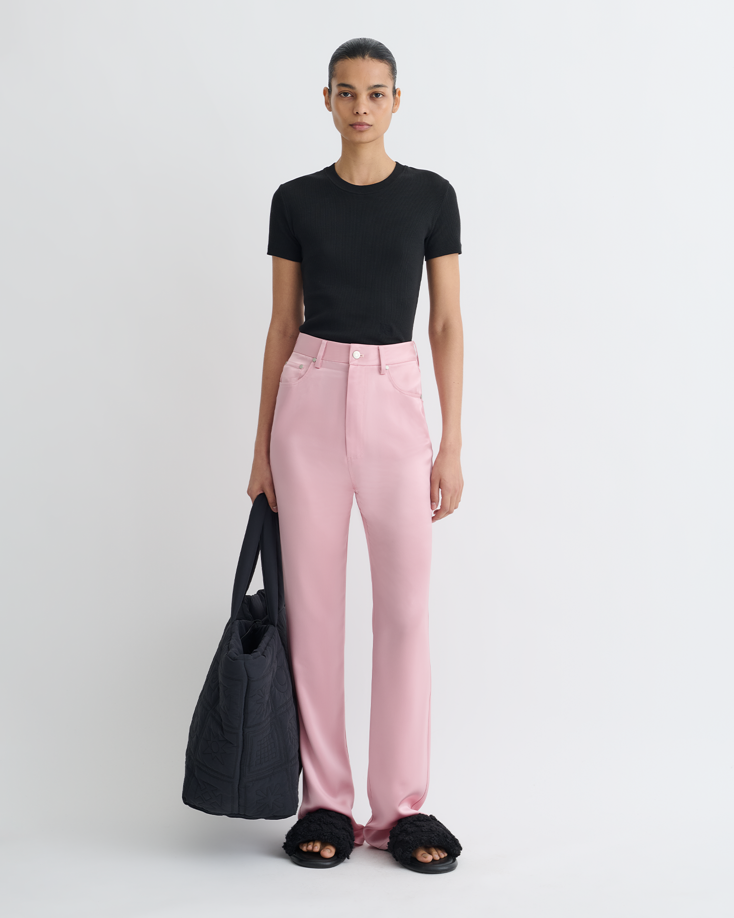 Tita - Slip Satin Pants