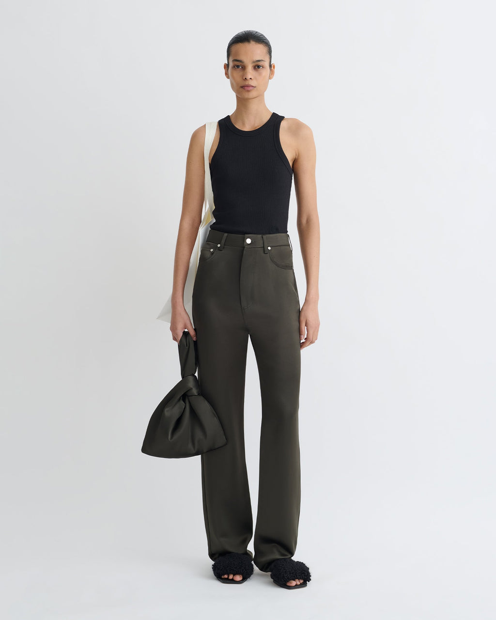 Tita - Slip Satin Pants