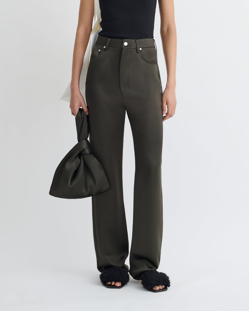 Tita - Slip Satin Pants