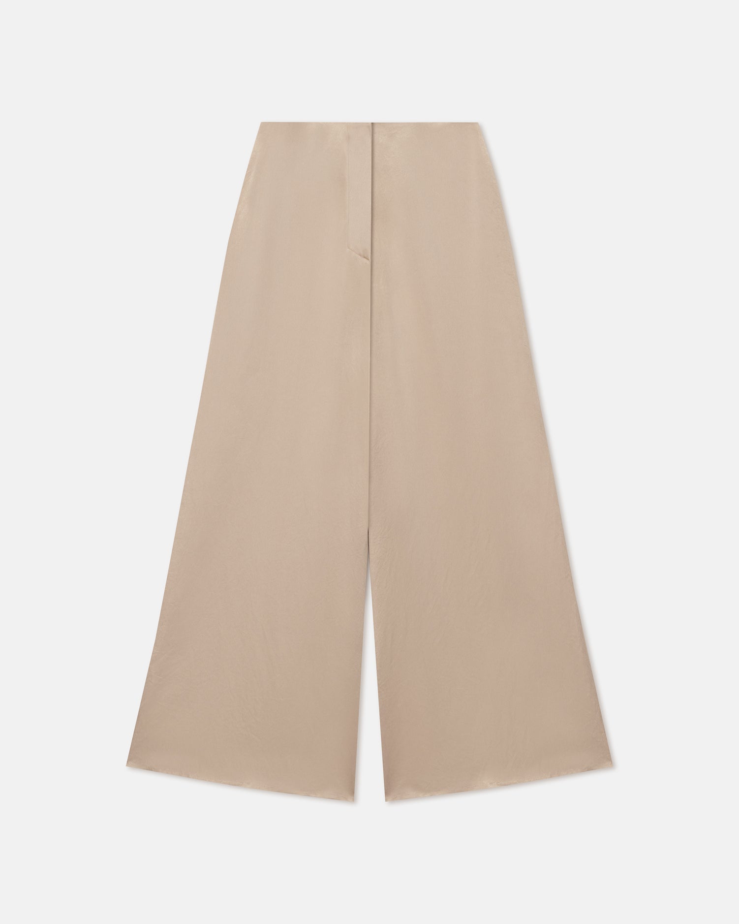 Zaniah - Slip Satin Wide-Leg Pants